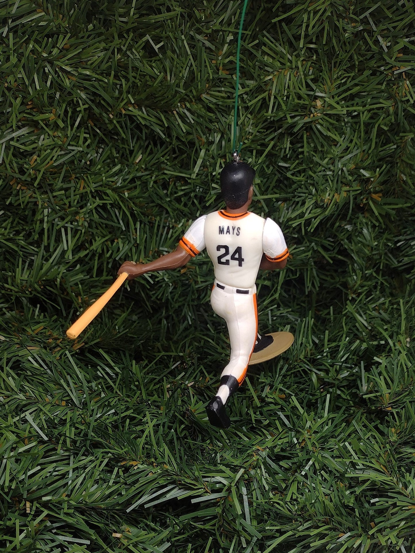 Willie Mays SAN FRANCISCO GIANTS ornament Christmas tree decoration unique Xmas gift idea mlb baseball figure