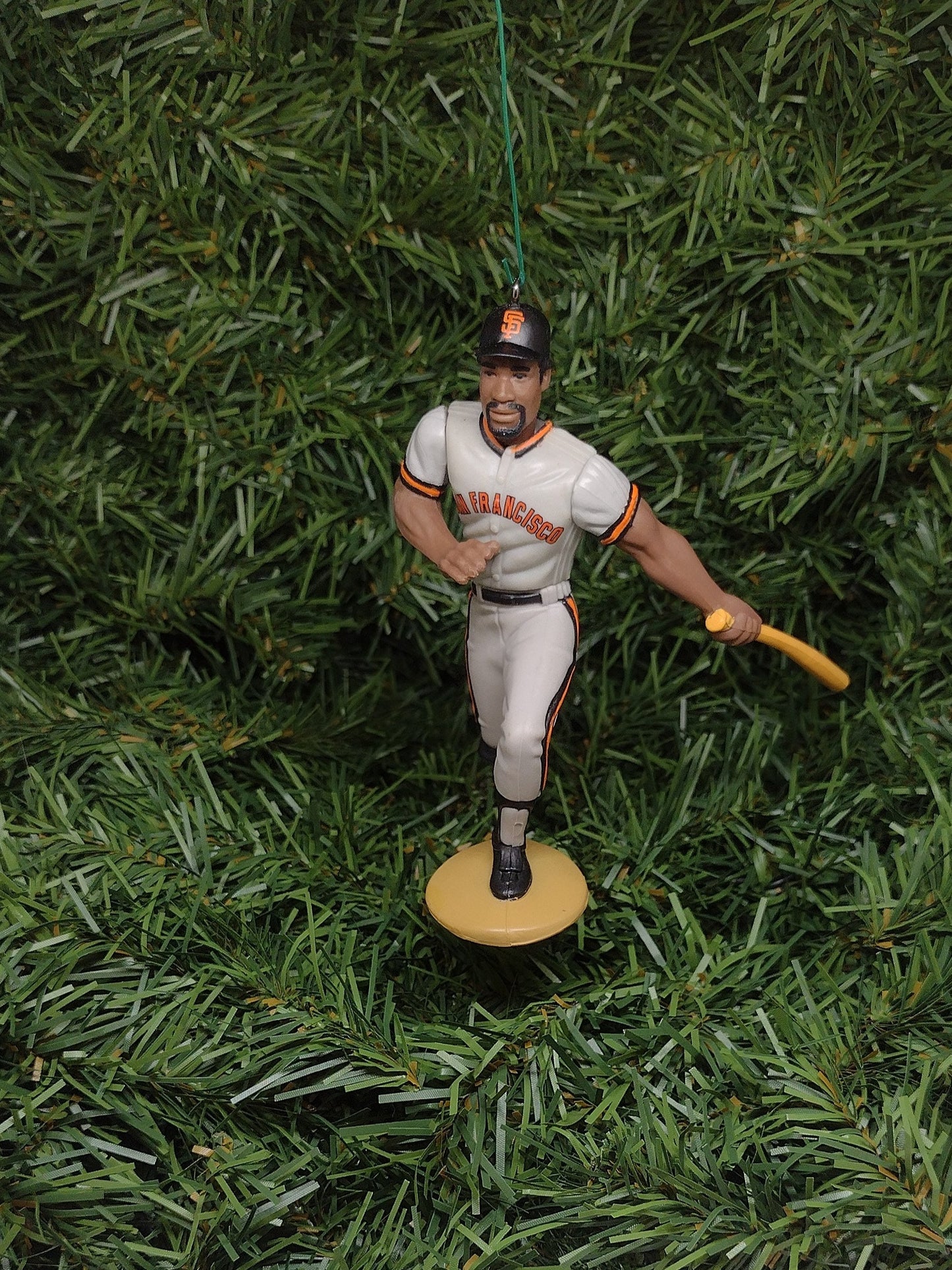 SAN FRANCISCO GIANTS ornaments Christmas tree decoration Willie McCovey/Deion Sanders/Kevin Mitchell/Bobby Bonds/Will Clark xmas gift