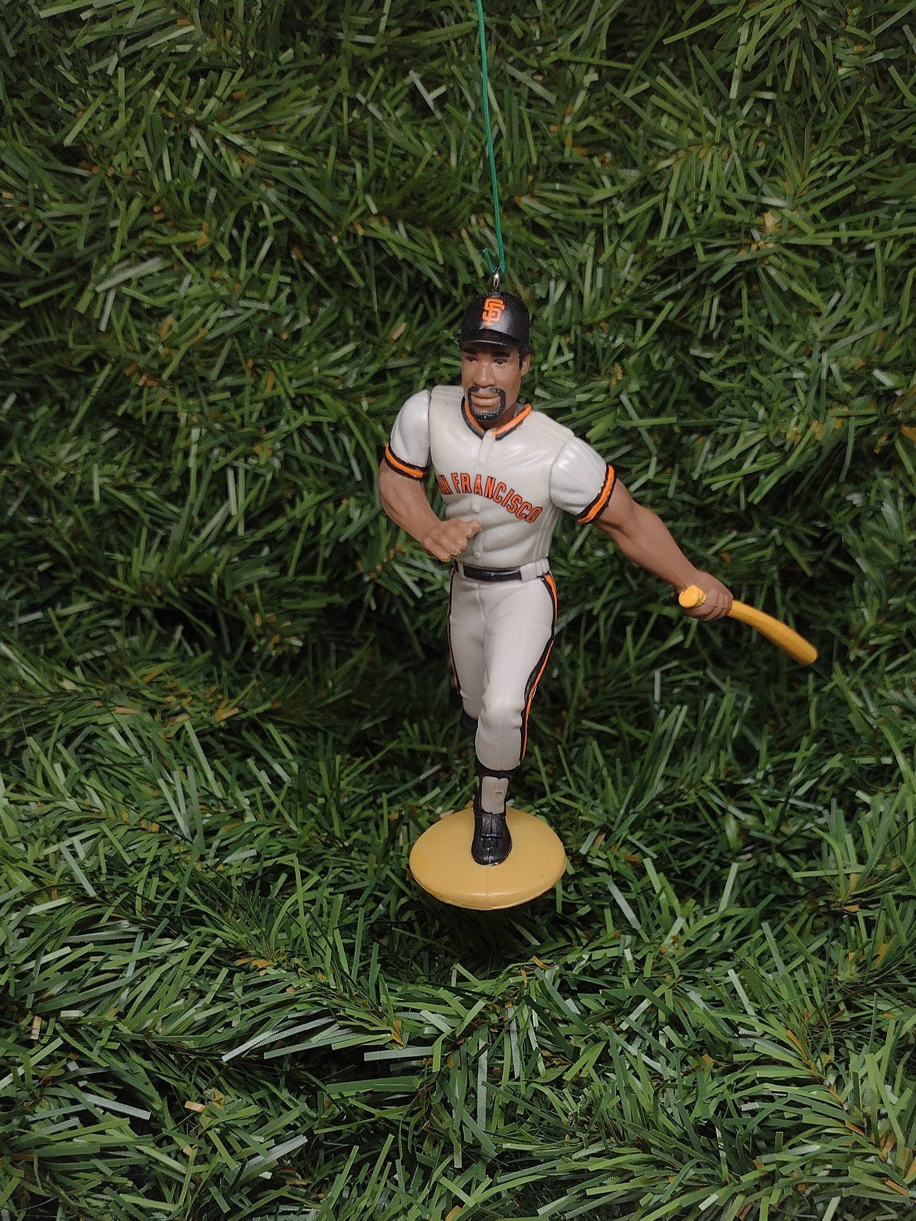 SAN FRANCISCO GIANTS ornaments Christmas tree decoration Willie McCovey/Deion Sanders/Kevin Mitchell/Bobby Bonds/Will Clark xmas gift