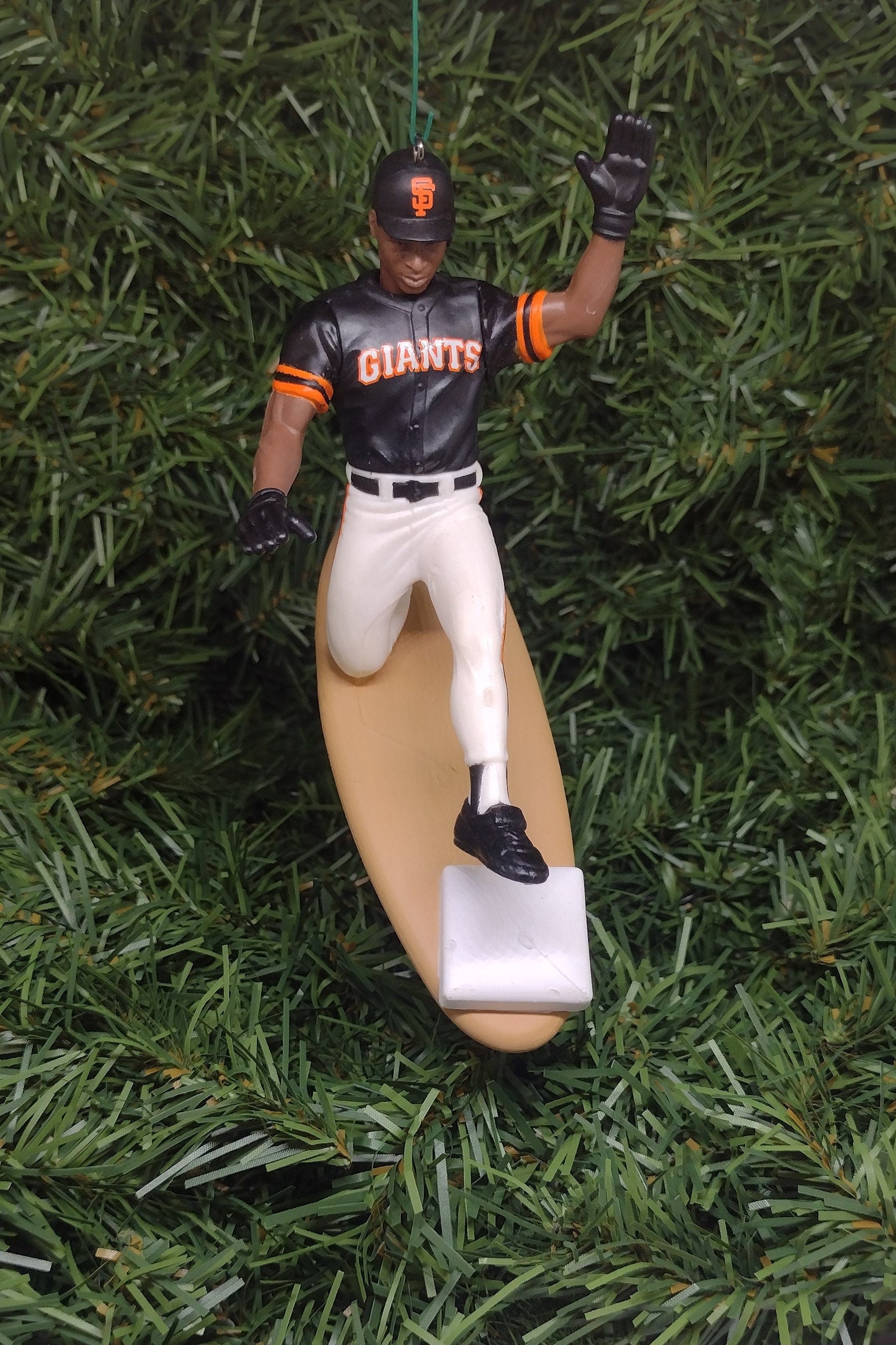 SAN FRANCISCO GIANTS ornaments Christmas tree decoration Willie McCovey/Deion Sanders/Kevin Mitchell/Bobby Bonds/Will Clark xmas gift