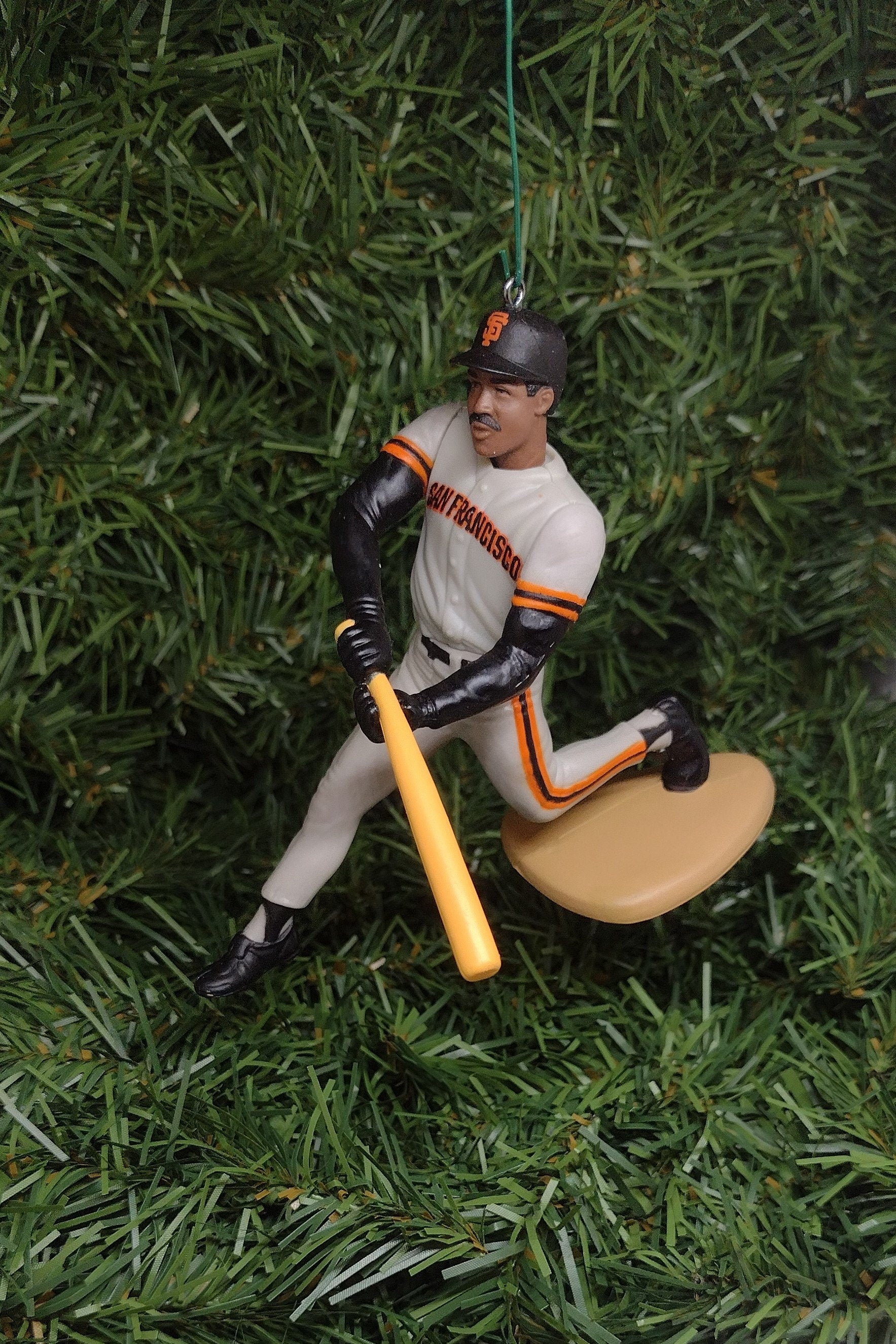 Barry Bonds SAN FRANCISCO GIANTS Christmas ornament mlb baseball xmas tree figure unique gift idea Giant ornament