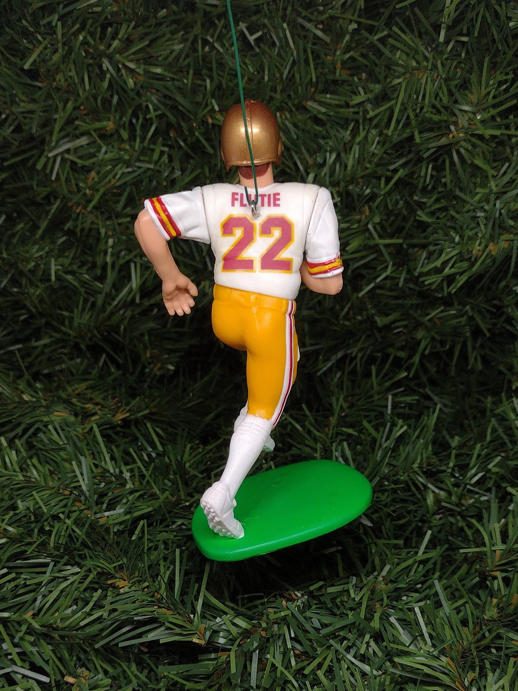 Doug Flutie BOSTON COLLEGE EAGLES Christmas tree ornament xmas ncaa football figure unique gift idea bc Heisman Trophy Miracle in Miami