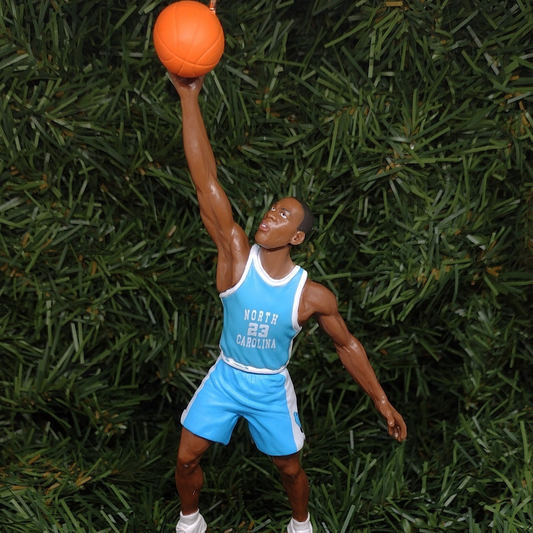 Michael Jordan UNC TAR HEELS Christmas Ornament NCAA Basketball unique gift idea North Carolina
