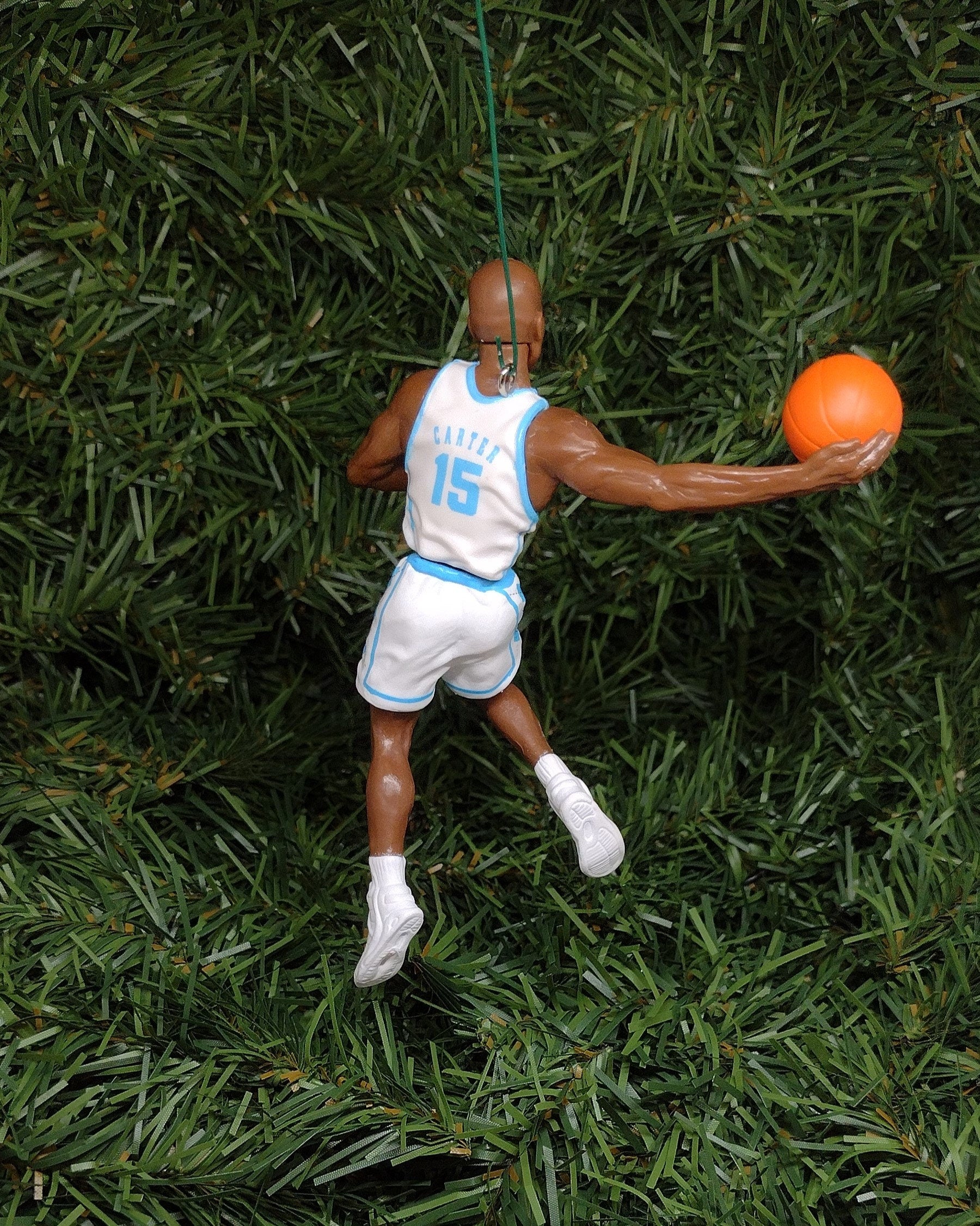 UNC TARHEELS Ornament Vince Carter North Carolina Christmas Gift Idea ncaa Basketball Unique Xmas Tree Decoration