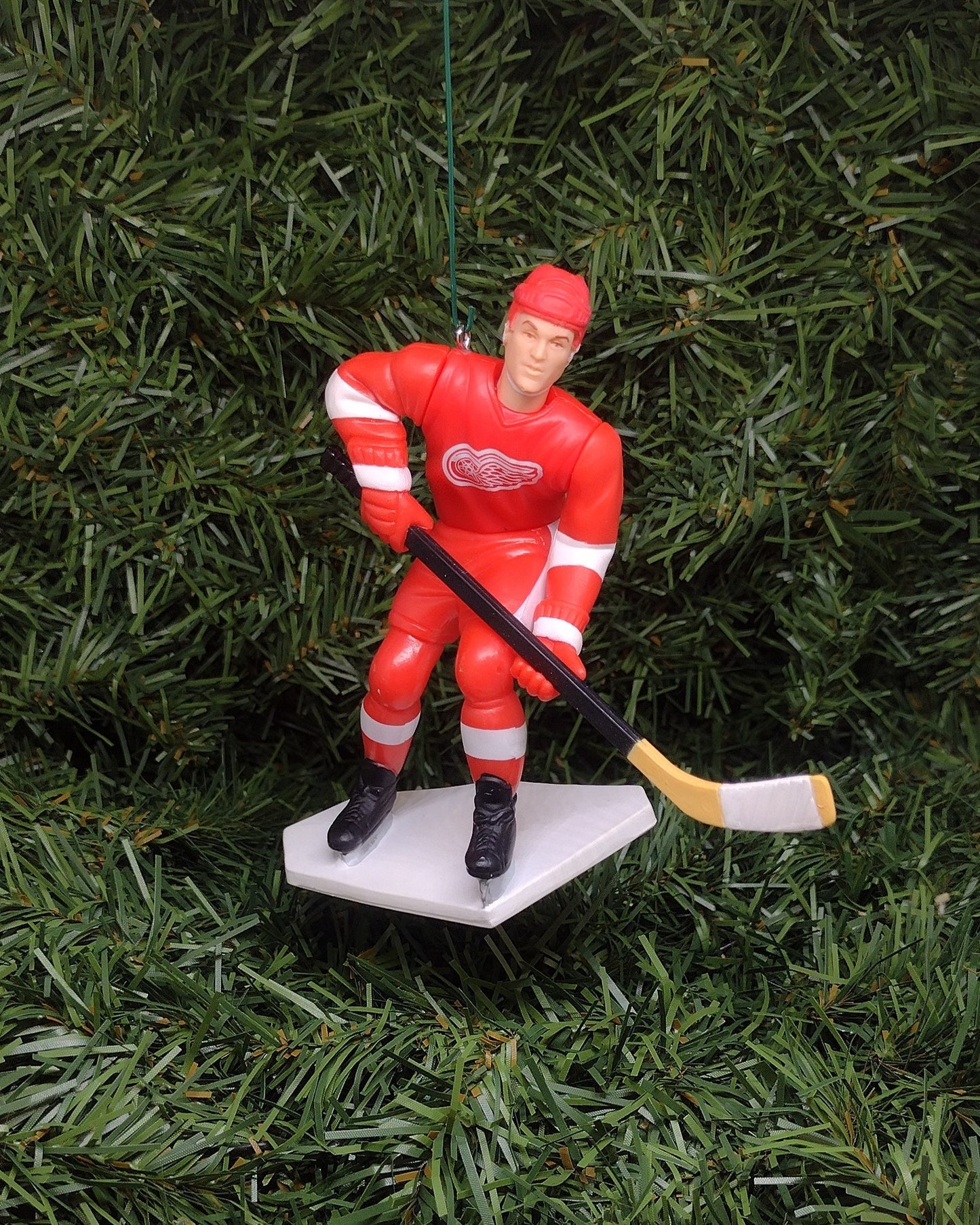 DETROIT RED WINGS Christmas tree ornaments Sergei Fedorov/Mike Vernon/Paul Coffey/Chris Osgood/Shanahan/Pavel Datsyuk xmas nhl hockey figure