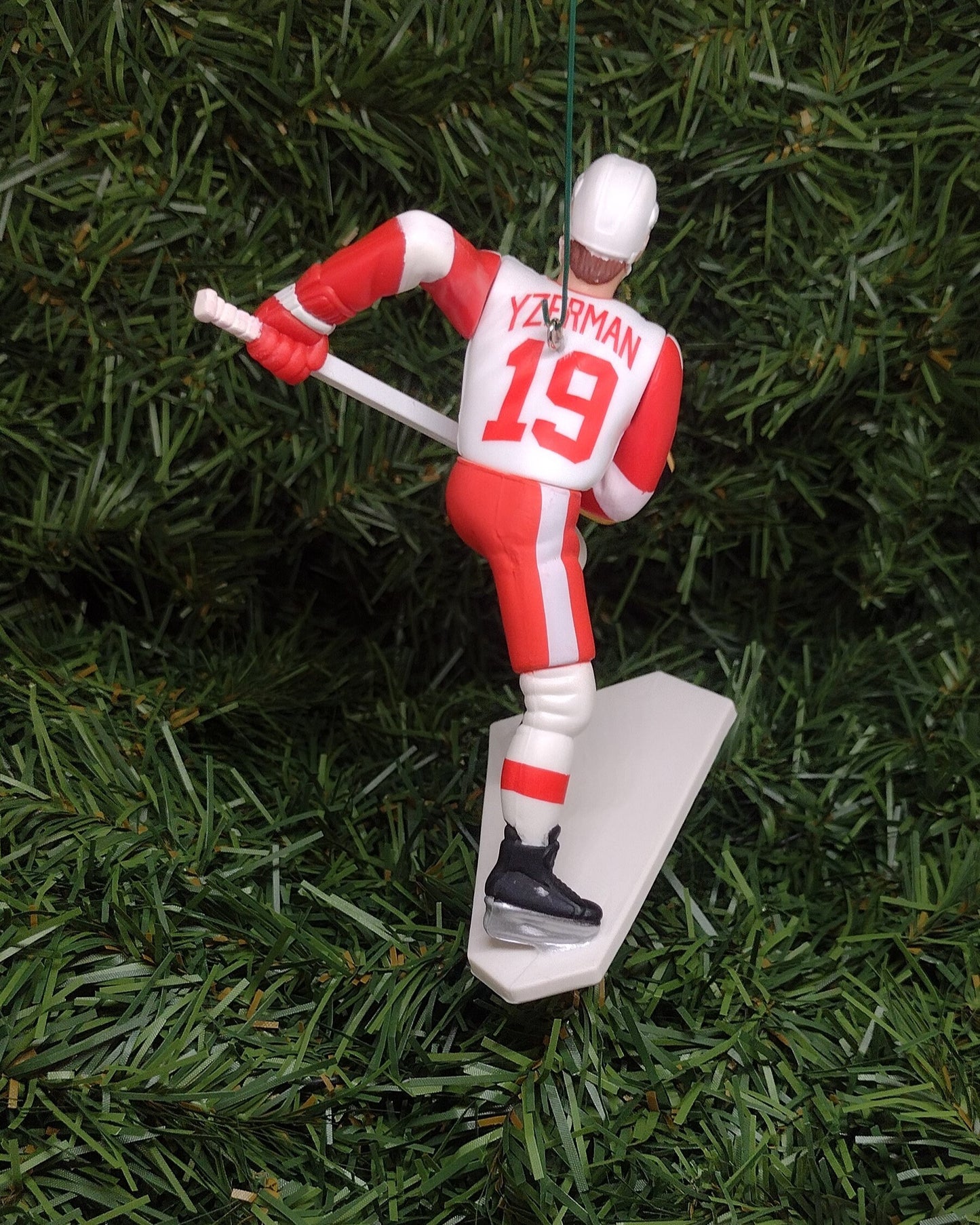 DETROIT RED WINGS Ornaments Christmas Gift Idea Sergei Fedorov/Chris Osgood/Steve Yzerman Unique Xmas Tree Decoration Nhl Hockey Figure