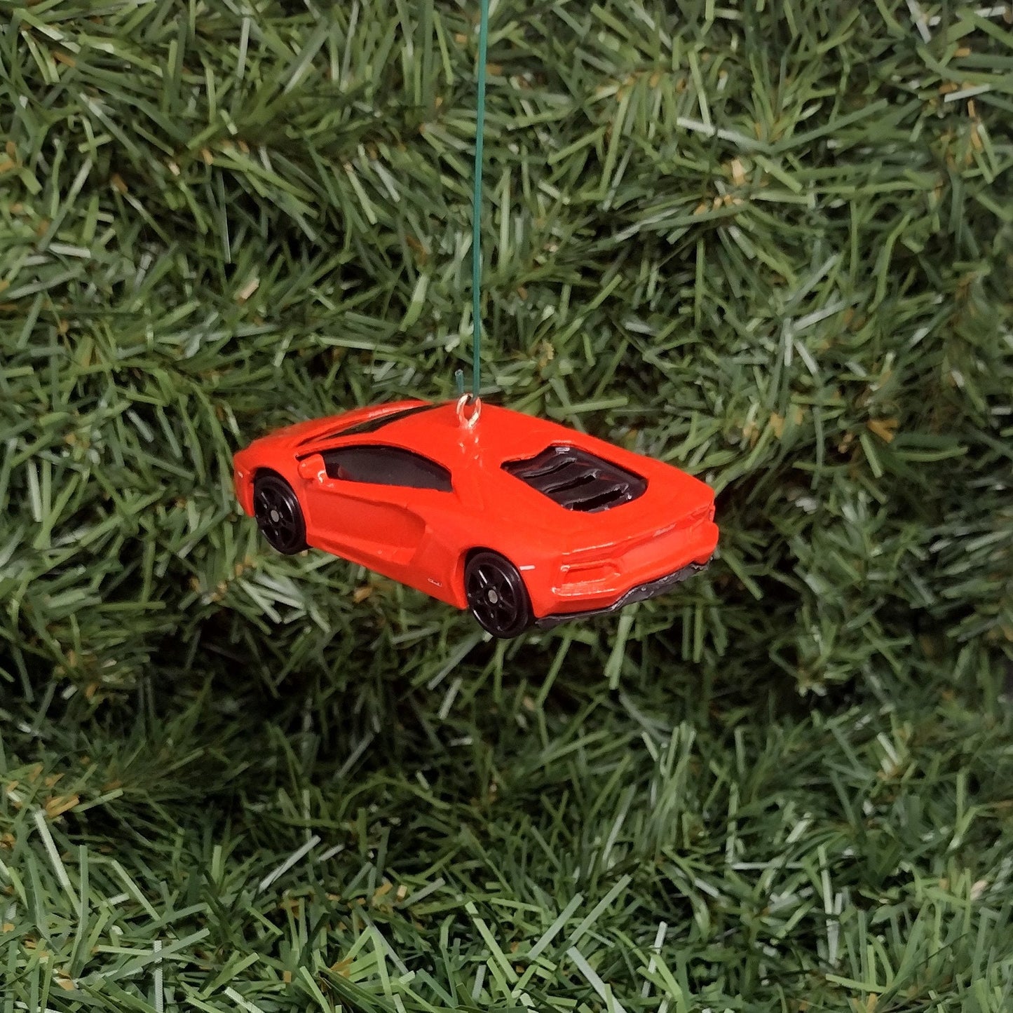 LAMBORGHINI Ornament Aventador LP 700-4 Christmas Tree Decoration Unique Gift Idea Lambo Orange