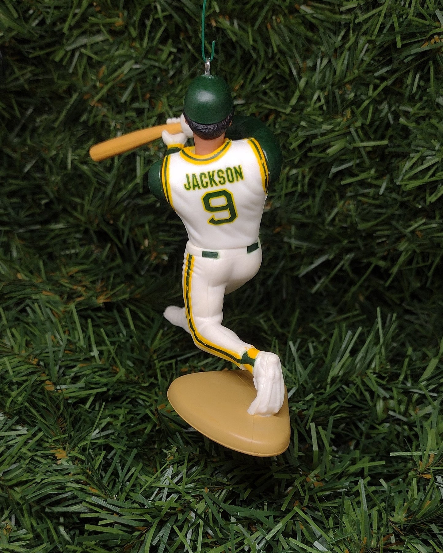 Reggie Jackson Oakland Athletics A's Ornament Christmas tree decoration unique Xmas gift idea MLB Baseball Figure World Series champ