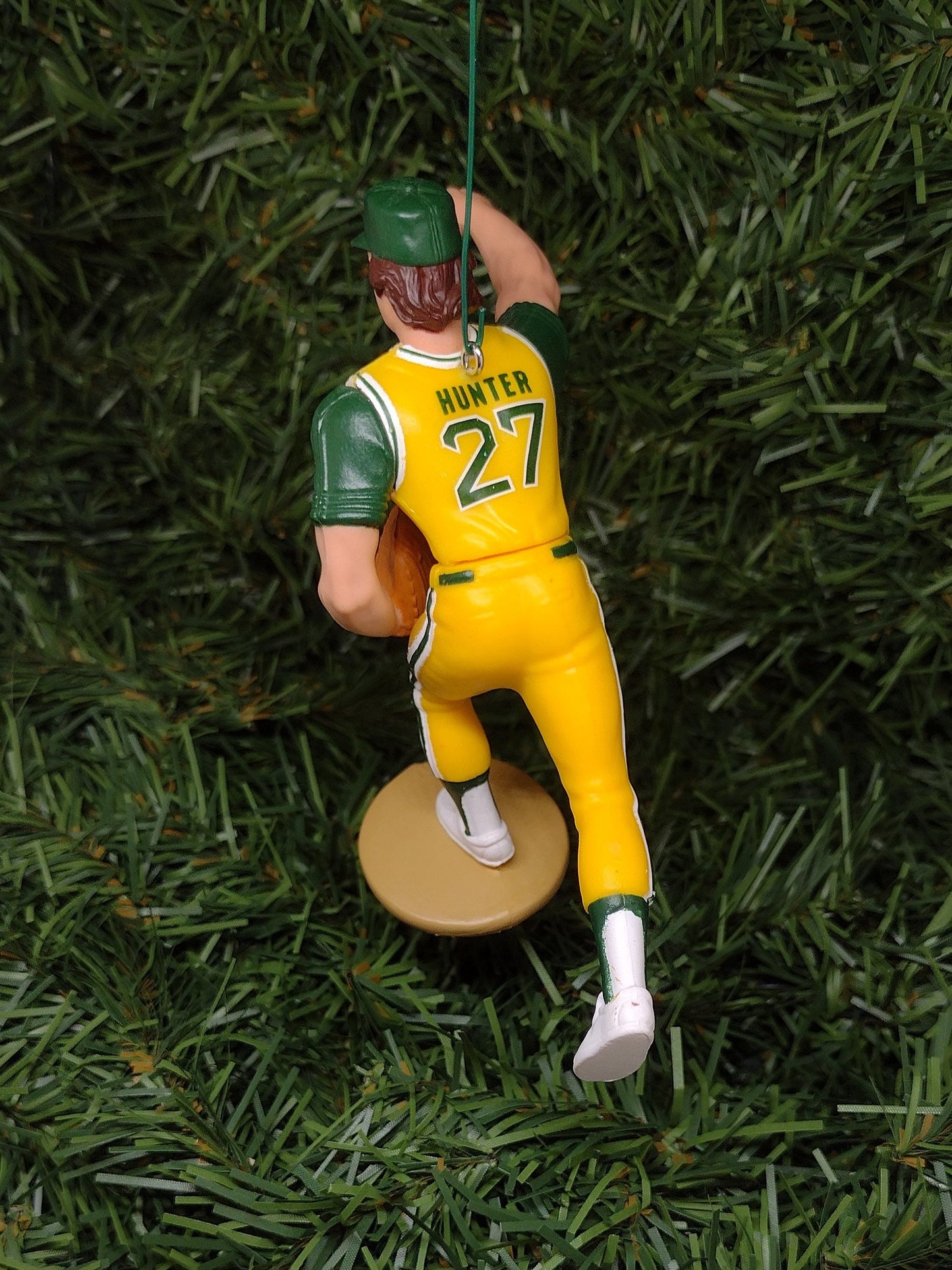 Catfish Hunter Oakland Athletics A's Christmas Tree Ornament Mlb Baseball Xmas Figure Unique Gift Idea