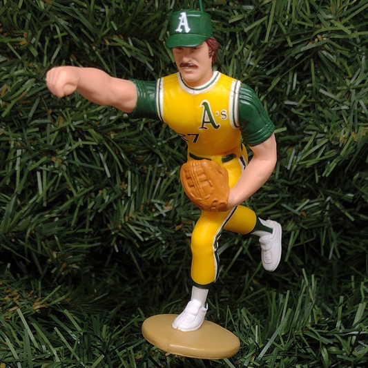 Catfish Hunter Oakland Athletics A's MLB Christmas Ornament Baseball Figure Unique Gift Idea