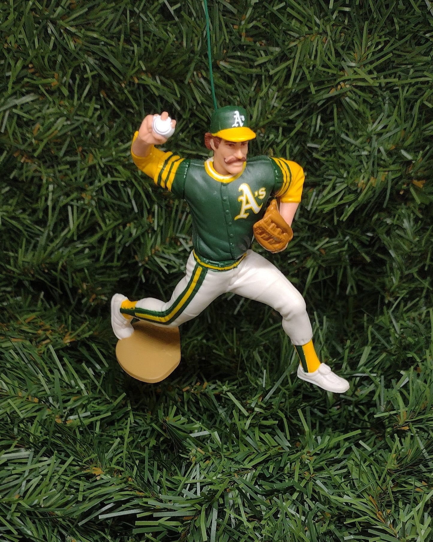 Rollie Fingers Oakland Athletics A's Ornament Christmas Tree Decoration Unique Gift Idea Mlb Baseball