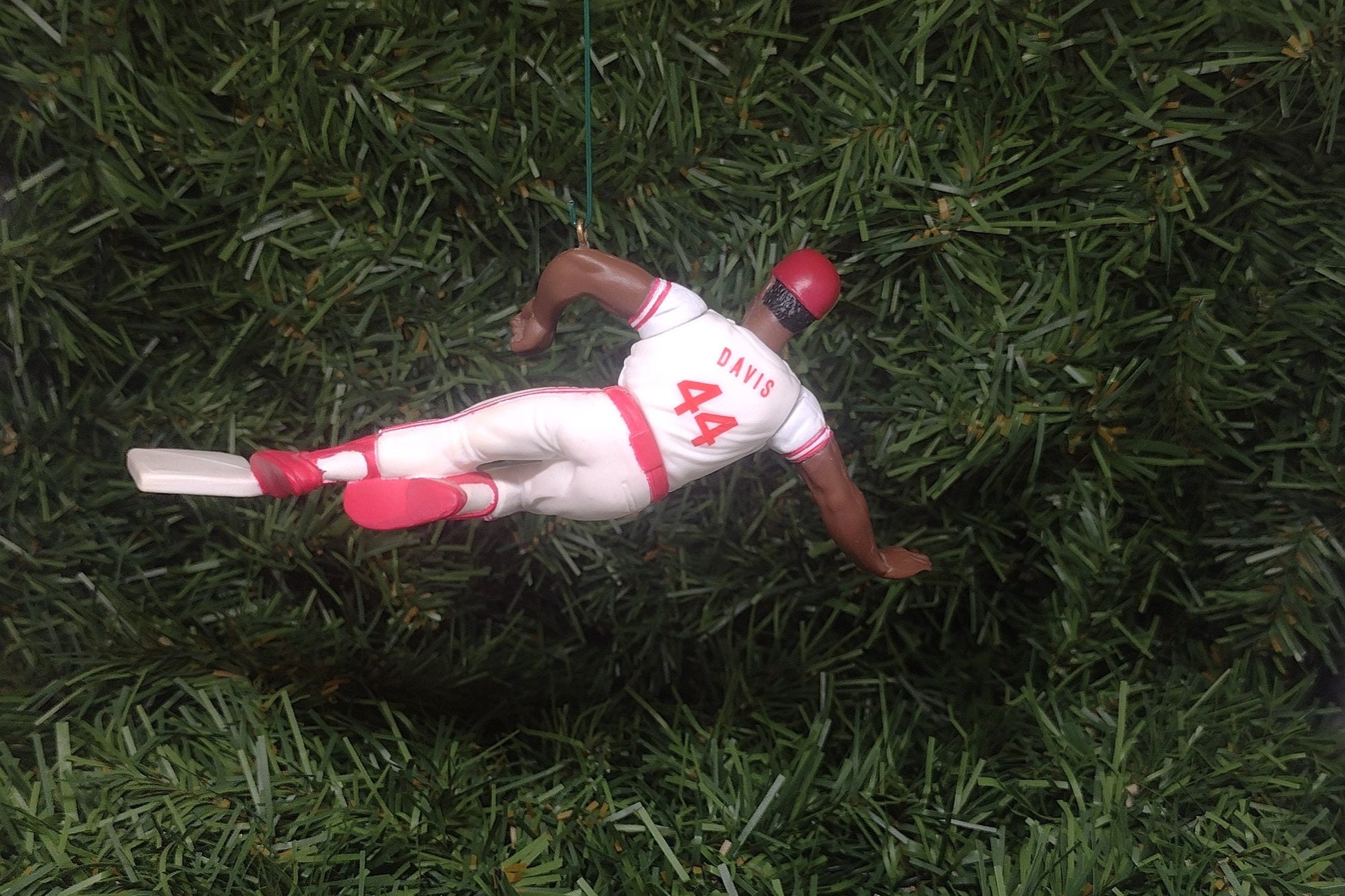 Eric Davis CINCINNATI REDS Christmas tree ornament MLB baseball xmas figure unique gift