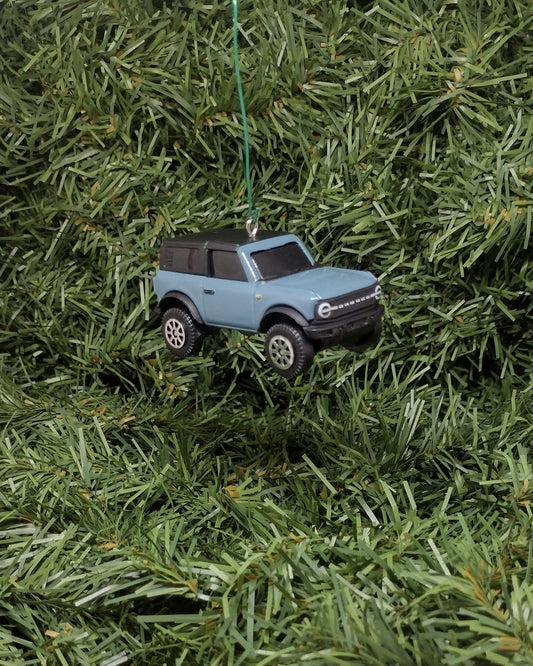 Ford Bronco Ornament 2021 Christmas Tree Decoration fun gift idea for car enthusiast unique xmas present