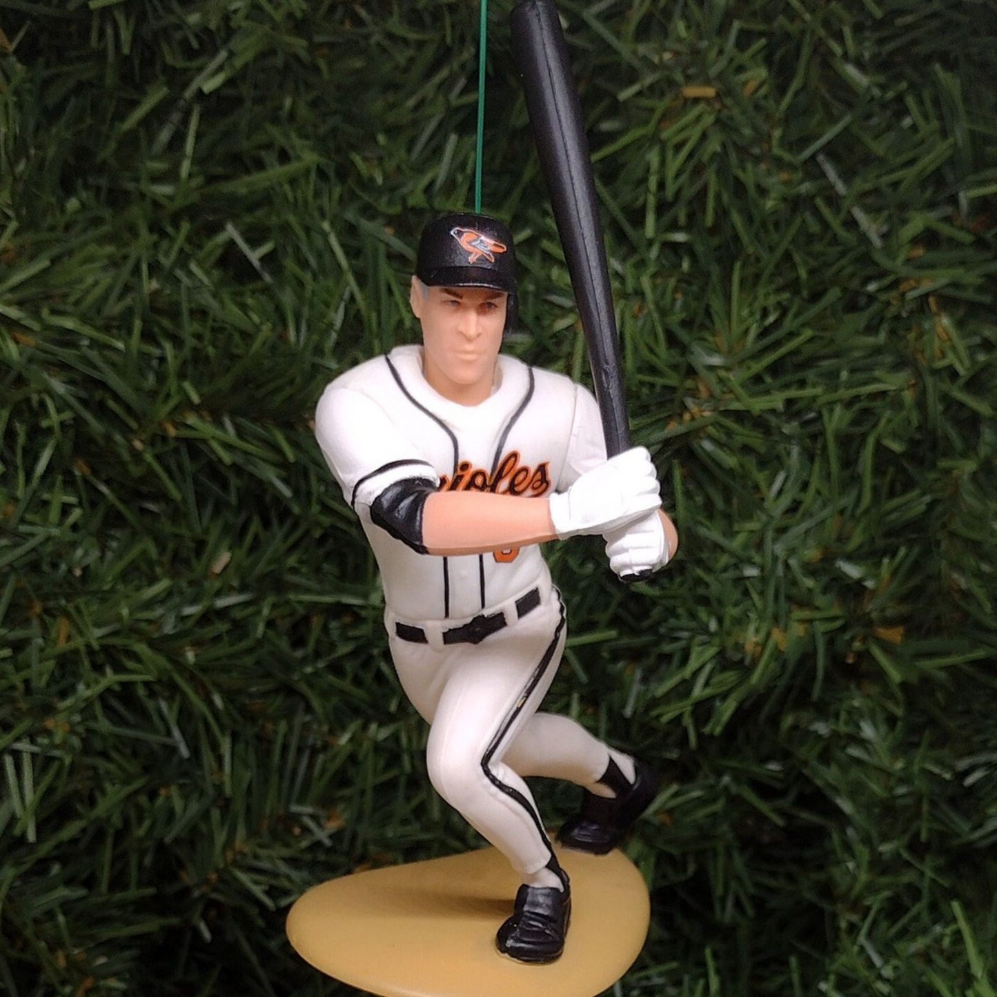 Cal Ripken Jr BALTIMORE ORIOLES Ornament Christmas Gift Idea MLB Baseball Figure Unique Xmas Tree Decoration