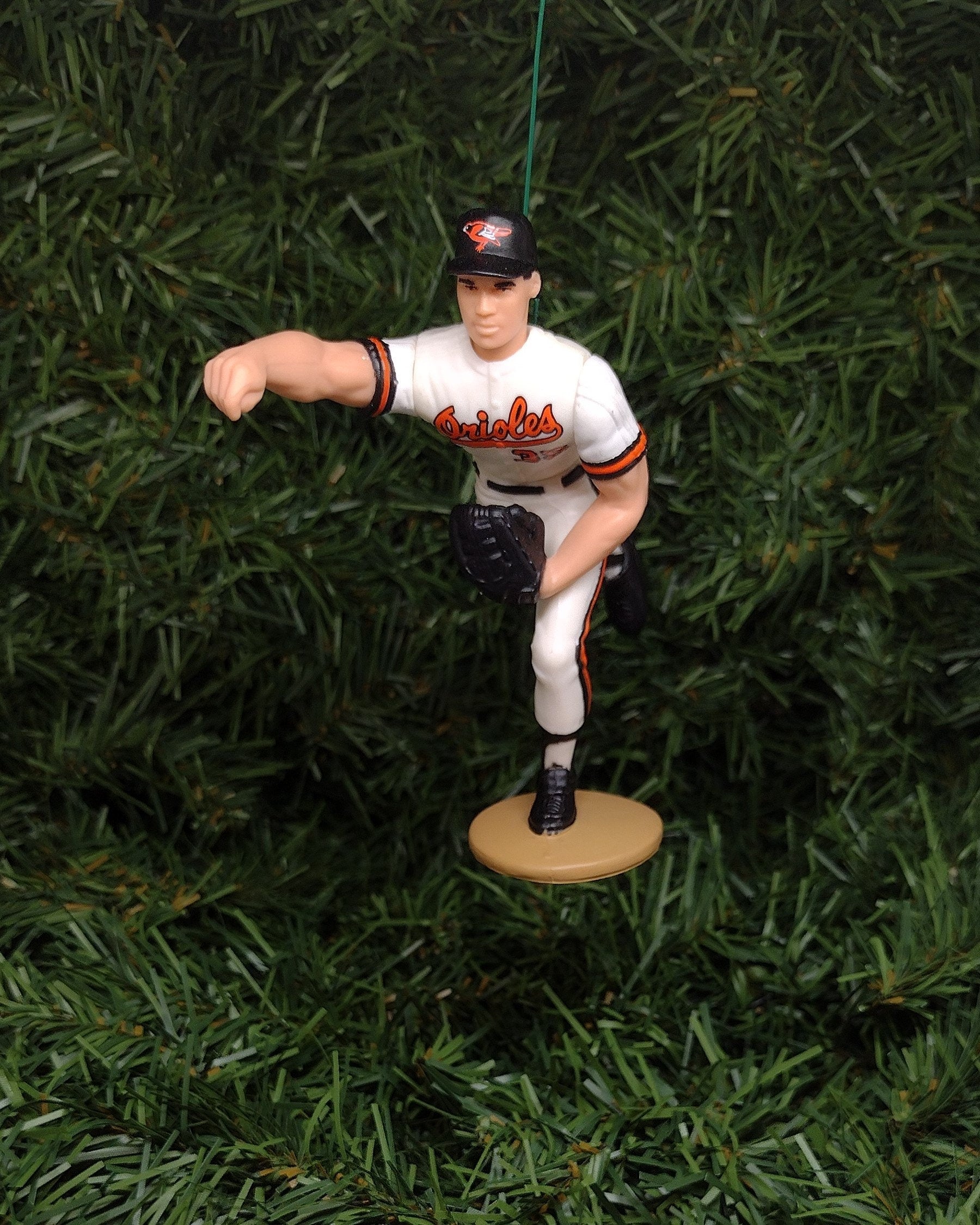 BALTIMORE ORIOLES Ornaments Christmas tree decoration Jim Palmer/Frank Robinson/Mike Mussina/Terry Kennedy MLB baseball xmas figure unique g