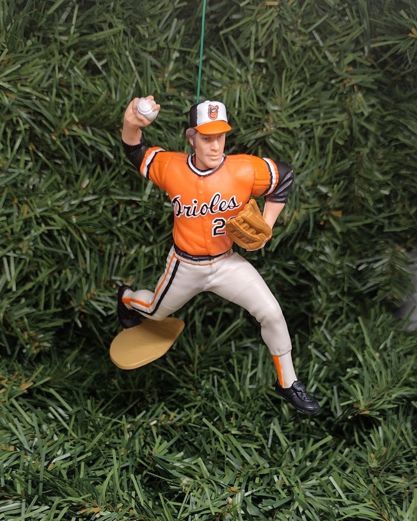 BALTIMORE ORIOLES Ornaments Christmas tree decoration Jim Palmer/Frank Robinson/Mike Mussina/Terry Kennedy MLB baseball xmas figure unique g