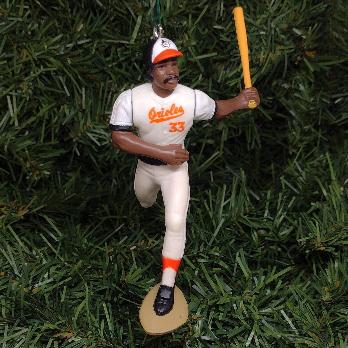 Eddie Murray BALTIMORE ORIOLES MLB Ornament Christmas Decoration Baseball Figure Xmas Gift