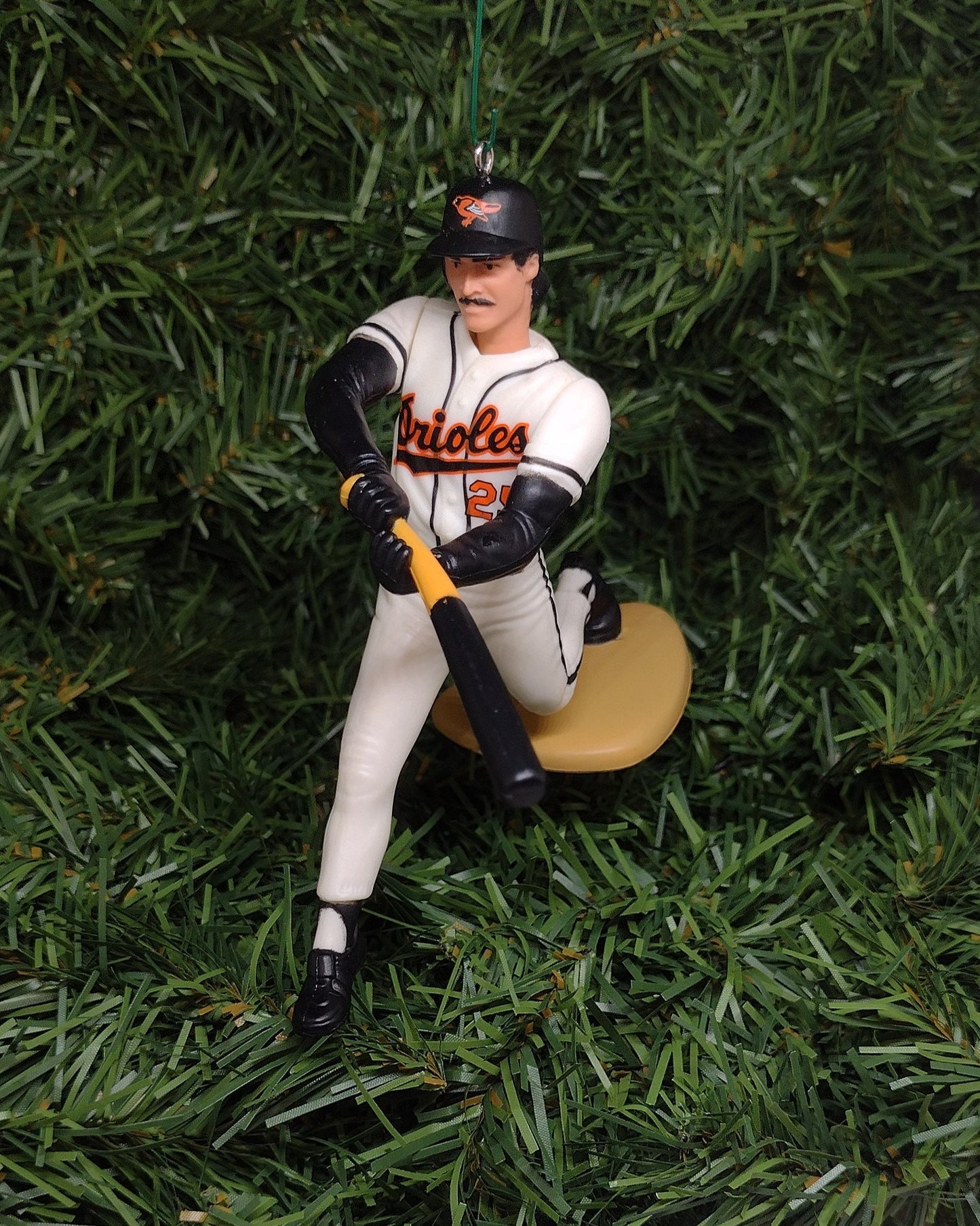 BALTIMORE ORIOLES Ornaments Christmas Gift Idea Cal Ripken Jr-Mike Mussina-Brady Anderson MLB Baseball Figure Unique Xmas Tree Decoration