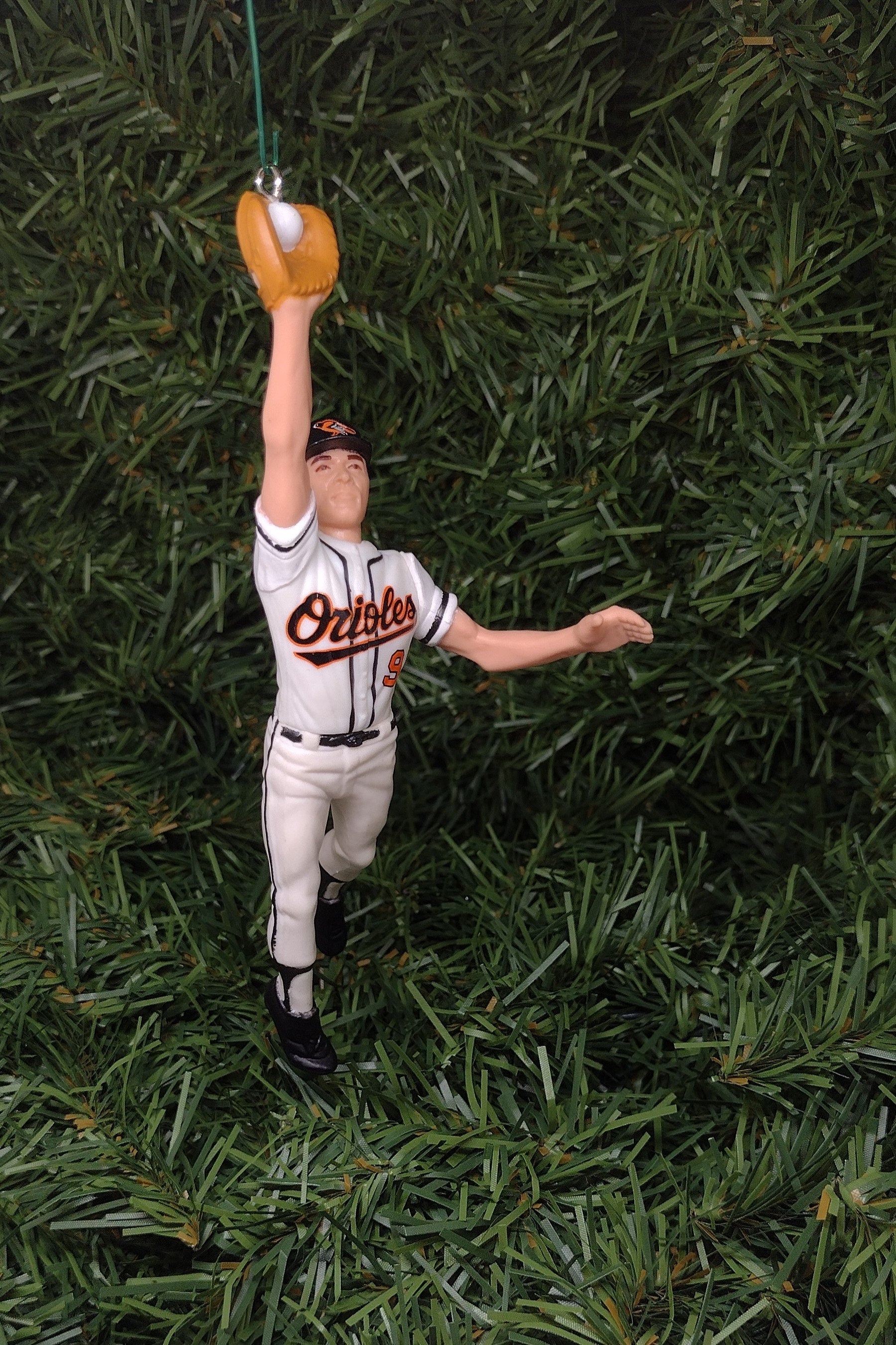 BALTIMORE ORIOLES Ornaments Christmas Gift Idea Cal Ripken Jr-Mike Mussina-Brady Anderson MLB Baseball Figure Unique Xmas Tree Decoration