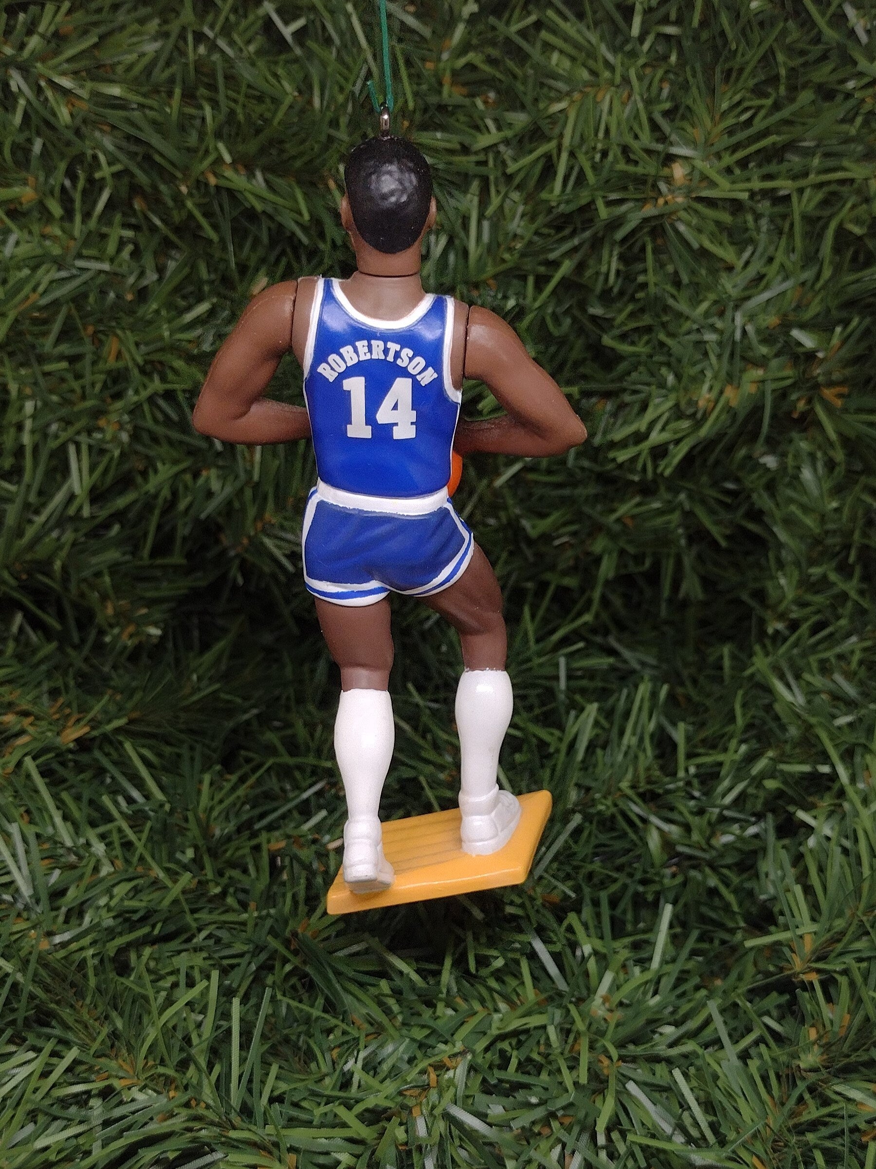 Oscar Robertson CINCINNATI ROYALS Christmas ornament xmas tree NBA basketball figure unique gift idea 1964 mvp