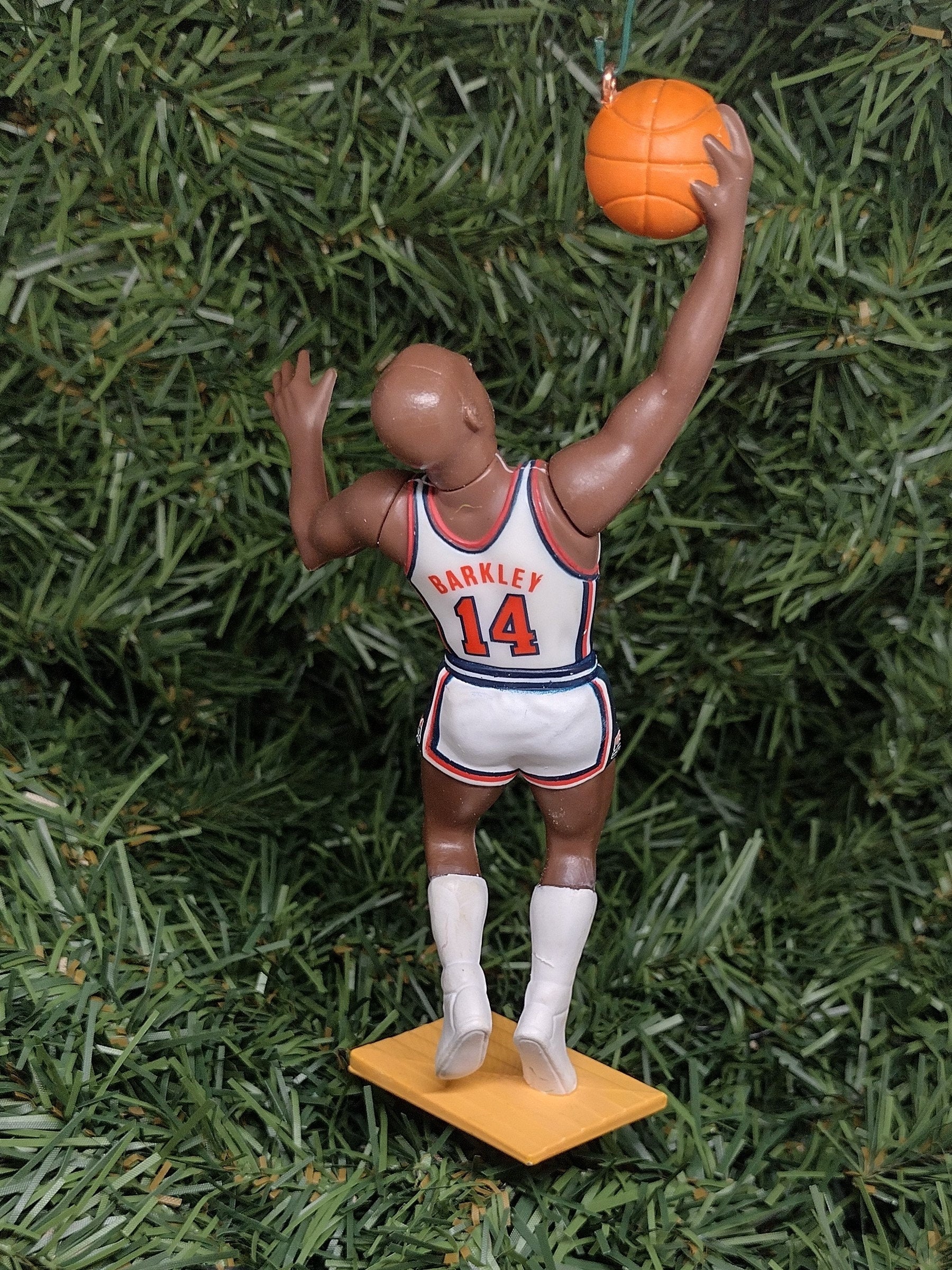 USA Olympic Basketball Ornament Christmas Tree Decoration unique gift idea Tim Duncan John Stockton Vince Carter Charles Barkley