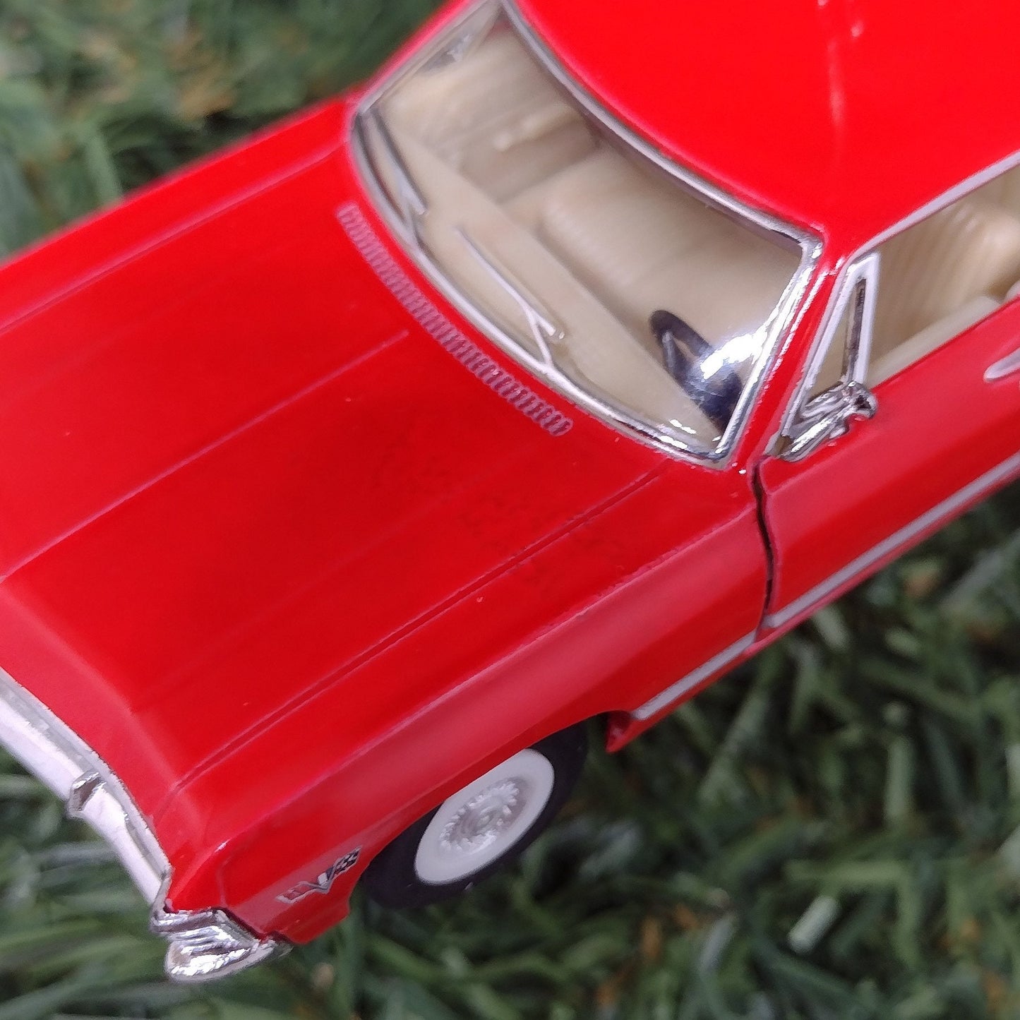 Chevy Impala Ornament Christmas Tree Decoration Fun Automotive Xmas Gift Idea 5 inches long 4 door 1967 Chevrolet