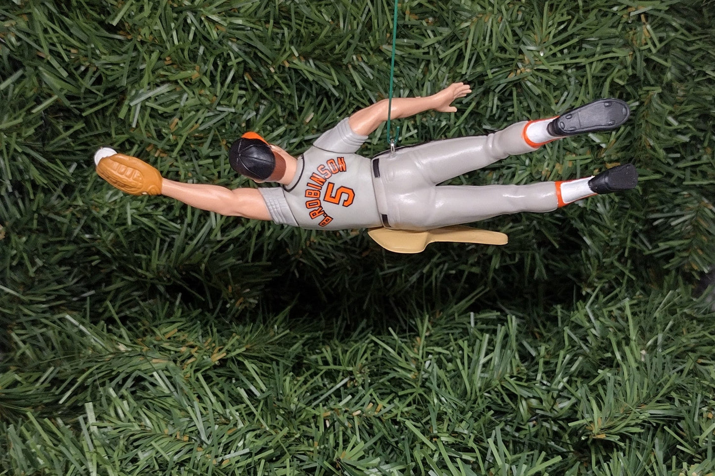 Brooks Robinson BALTIMORE ORIOLES Christmas tree ornament MLB baseball xmas figure unique gift idea