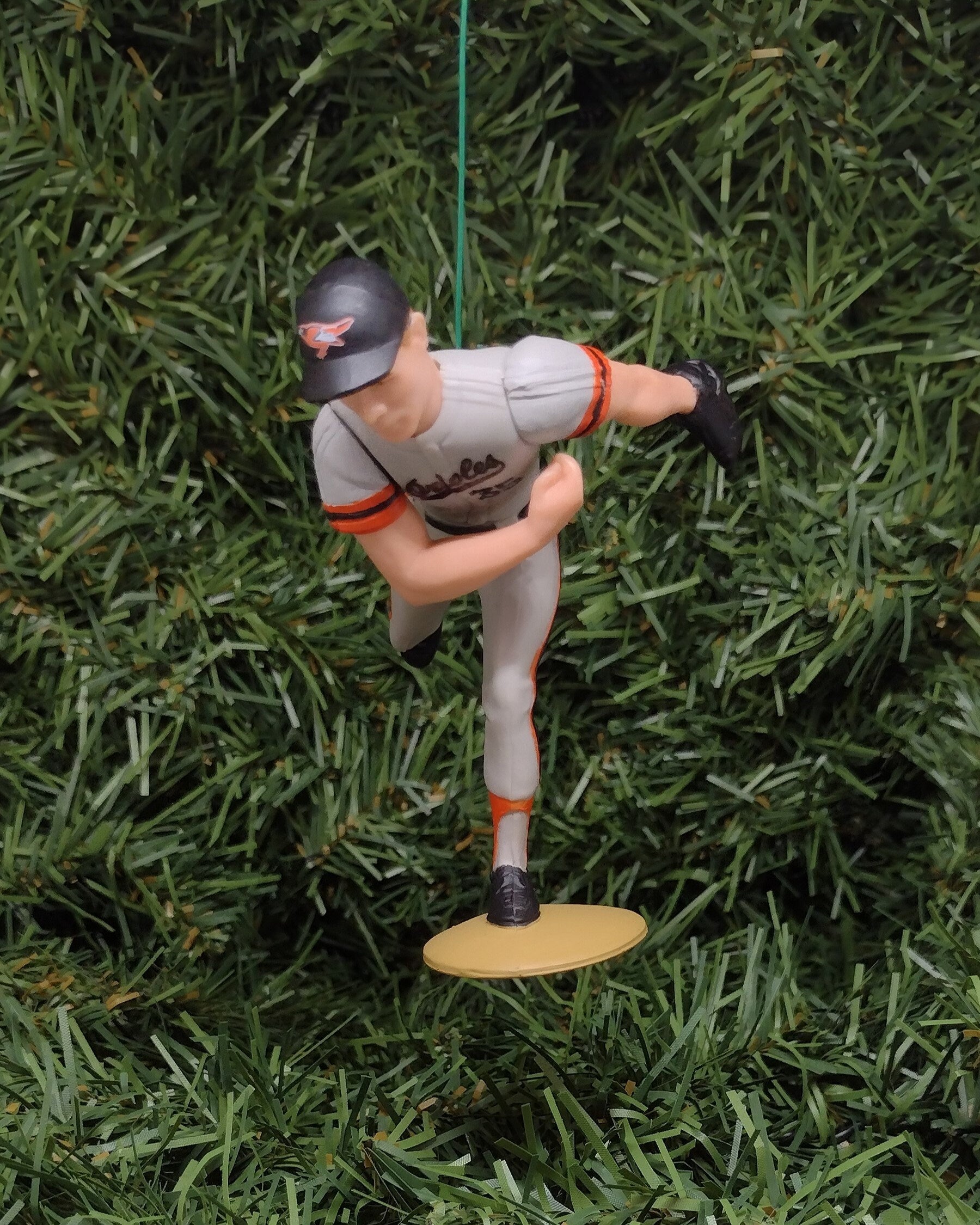 BALTIMORE ORIOLES Ornaments Christmas Gift Idea Cal Ripken Jr-Mike Mussina-Rafael Palmeiro MLB Baseball Figure Unique Xmas Tree Decoration