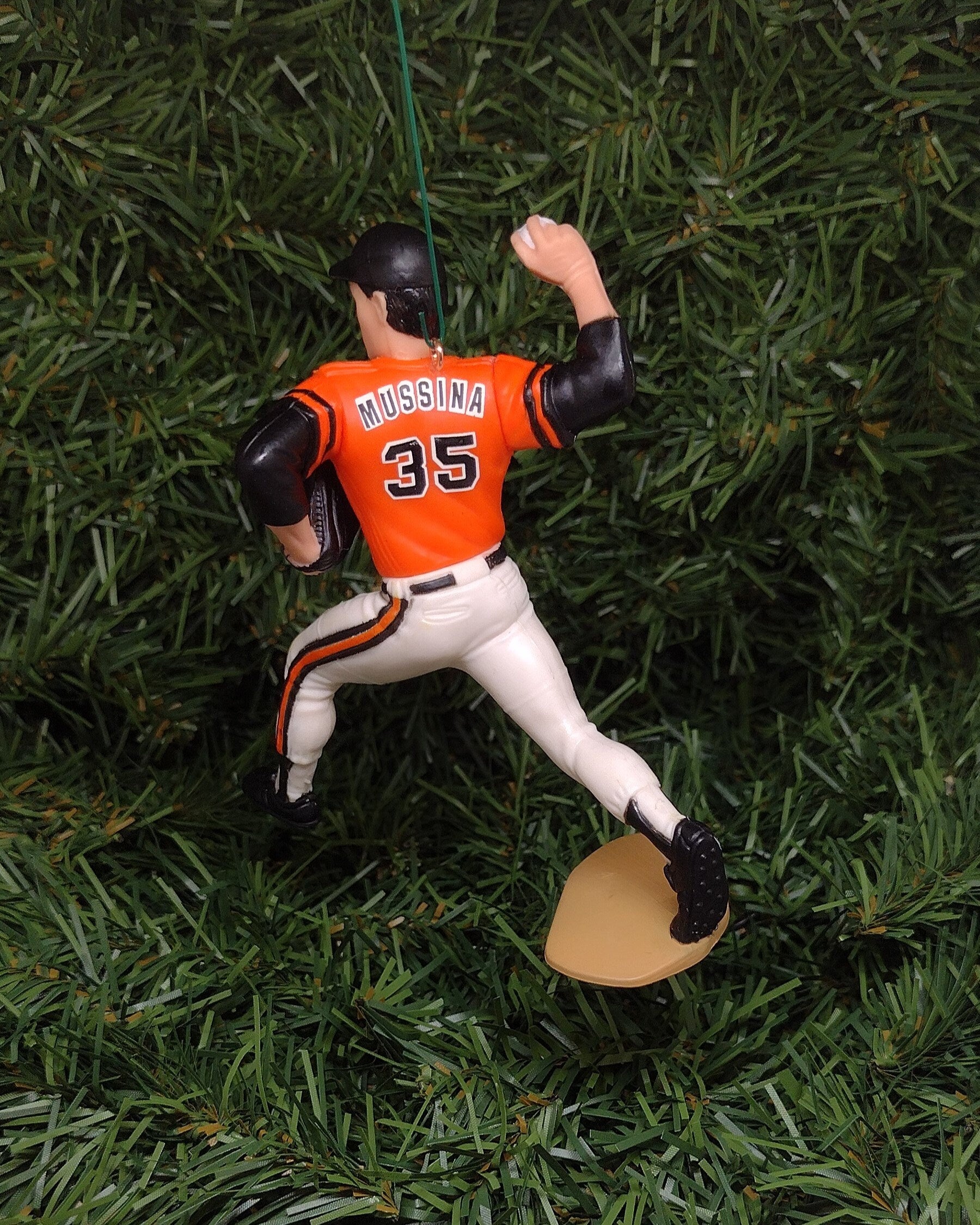 BALTIMORE ORIOLES Ornaments Christmas Gift Idea Cal Ripken Jr-Mike Mussina-Rafael Palmeiro MLB Baseball Figure Unique Xmas Tree Decoration