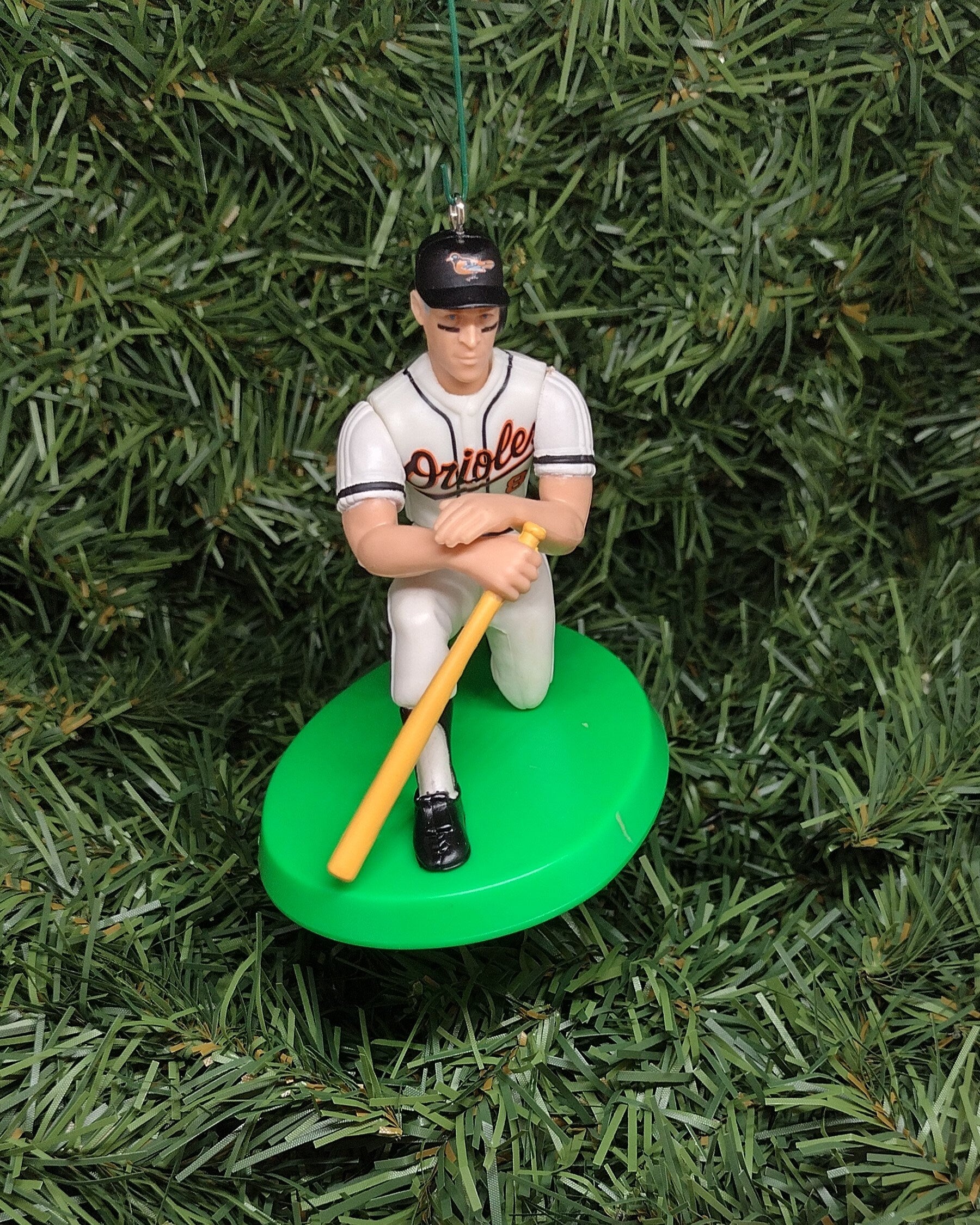 BALTIMORE ORIOLES Ornaments Christmas Gift Idea Cal Ripken Jr-Mike Mussina-Rafael Palmeiro MLB Baseball Figure Unique Xmas Tree Decoration