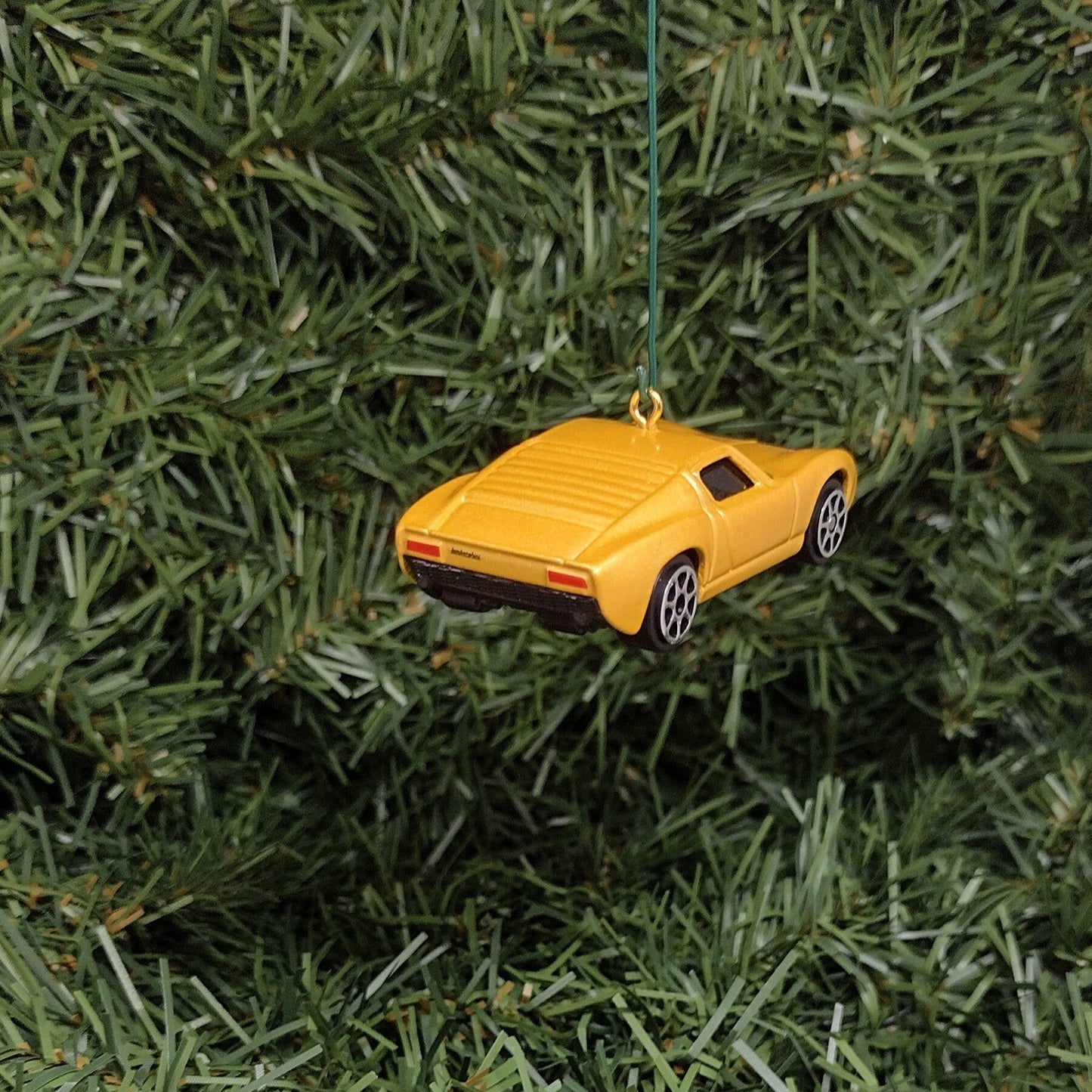 Lamborghini Ornament Miura P400 Christmas Tree Decoration Unique Gift Idea Lambo