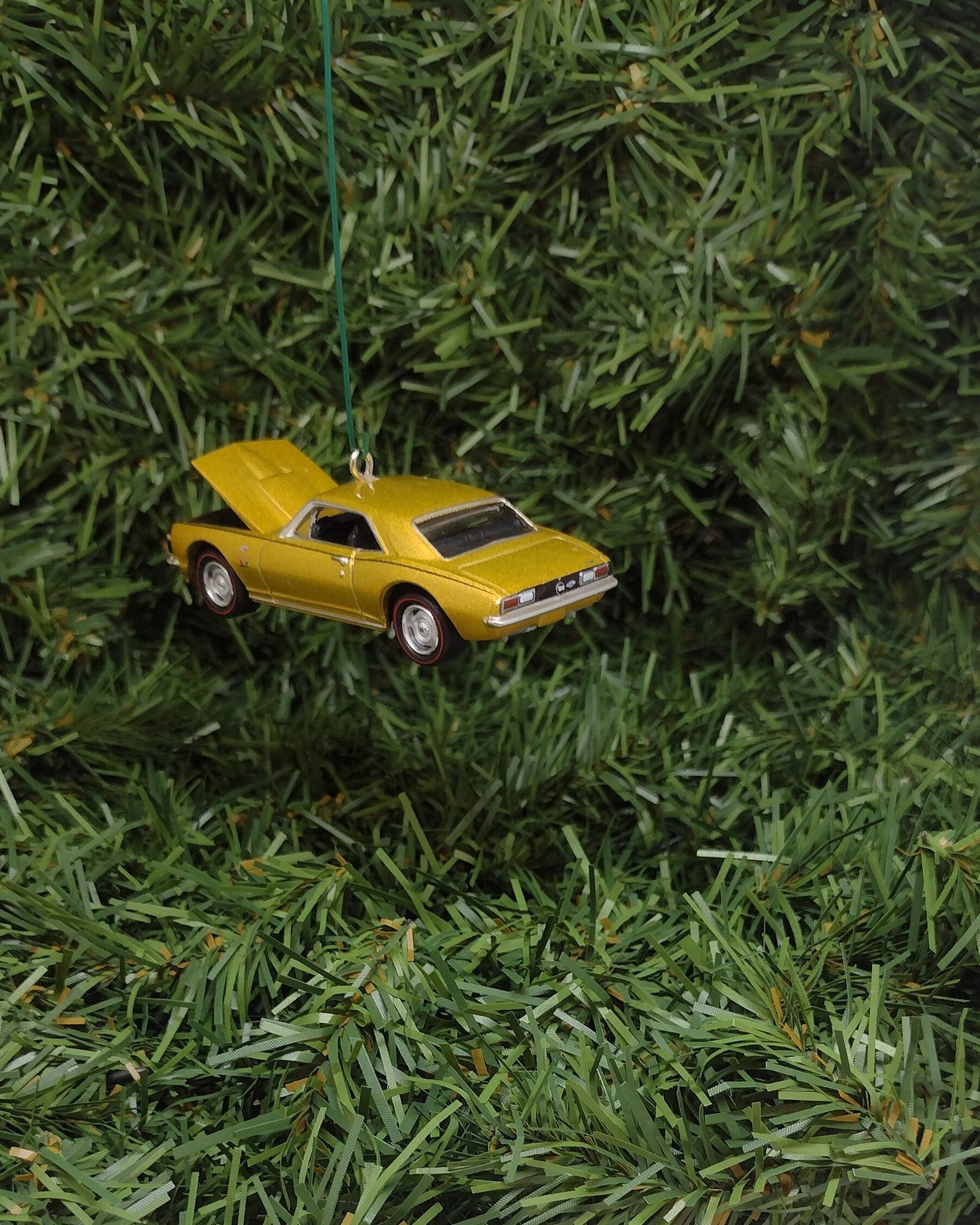 Chevy Camaro Ornament 1967 SS Christmas Tree Decoration Unique Gift Idea 1968 1969 Hood Opens