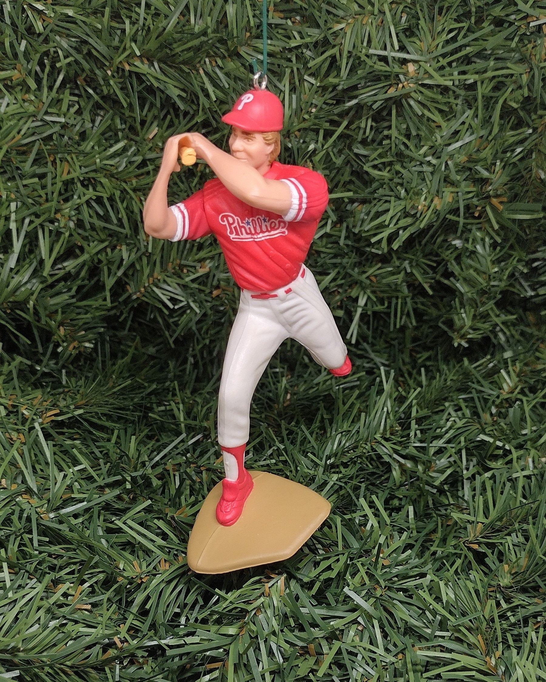 PHILADELPHIA PHILLIES Ornaments Mike Schmidt Curt Schilling Robin Roberts Kruk Christmas Tree Decoration MLB Baseball Unique Xmas Gift Idea