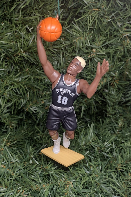 SAN ANTONIO SPURS Ornament Dennis Rodman Christmas Tree Decoration Nba Basketball Figure Unique Gift Idea