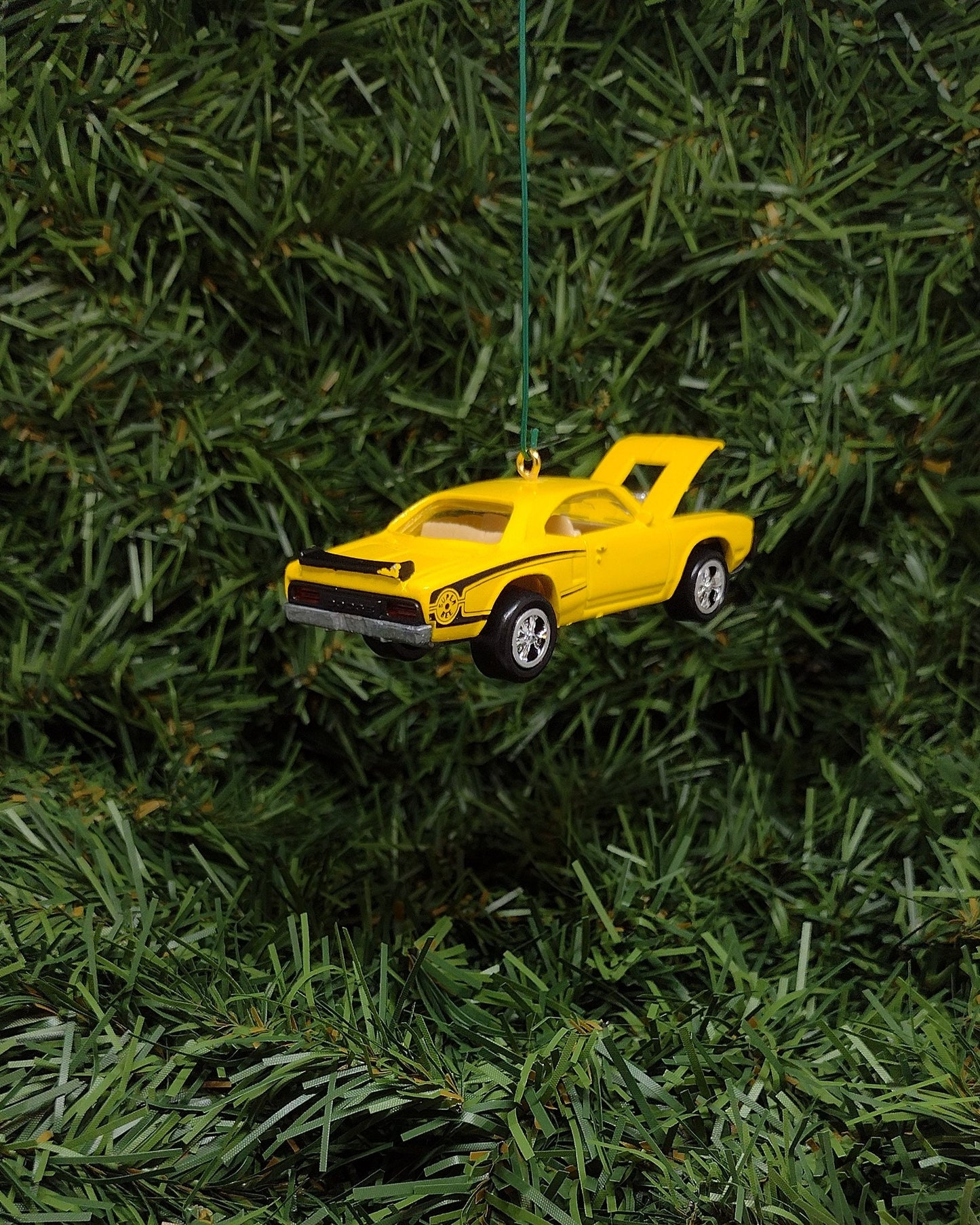 Dodge Super Bee Ornament 1970 Mopar Christmas tree decoration fun automotive gift for car enthusiast or man cave tree