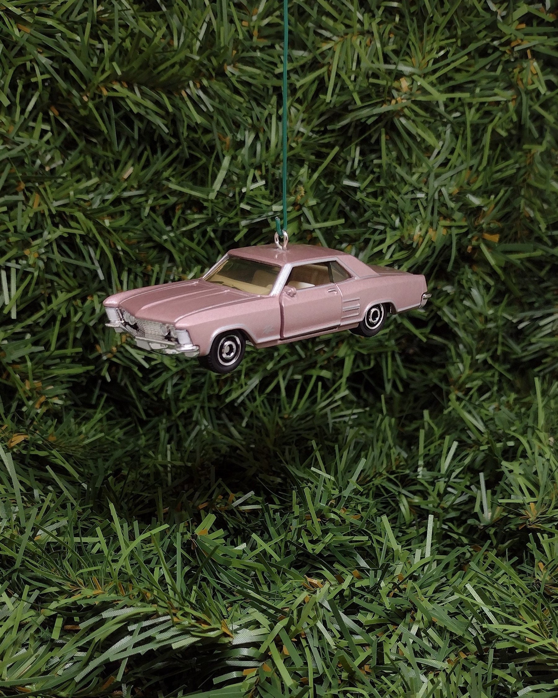 BUICK RIVIERA Ornament 1964 Christmas Tree Decoration Unique Gift Idea Classic Car Doors Open 1963-1965