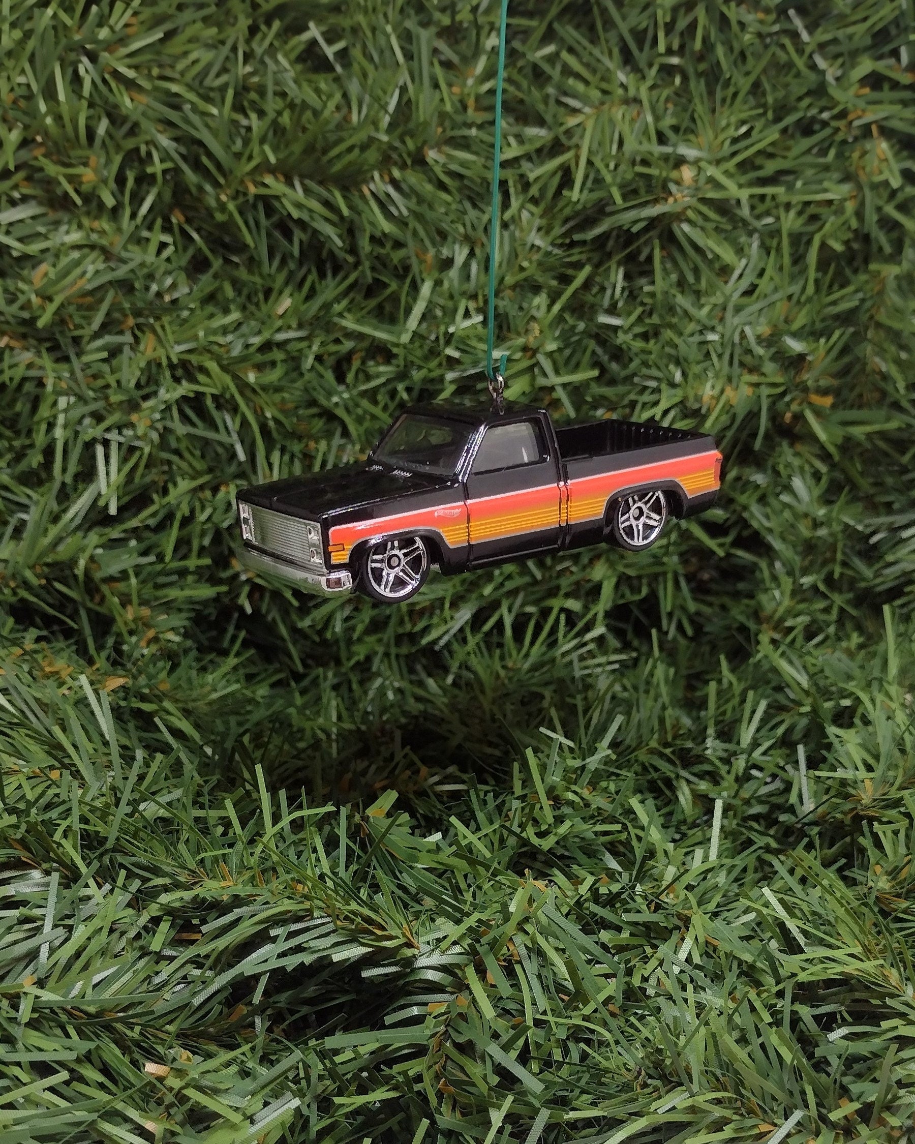 CHEVY SILVERADO Ornament 1983 Christmas Tree Decoration Chevrolet Pickup Truck Unique Xmas Gift Idea