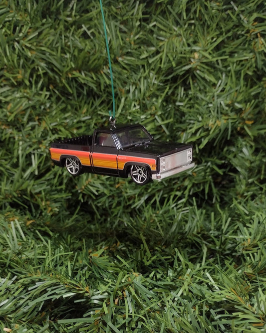 CHEVY SILVERADO Ornament 1983 Christmas Tree Decoration Chevrolet Pickup Truck Unique Xmas Gift Idea