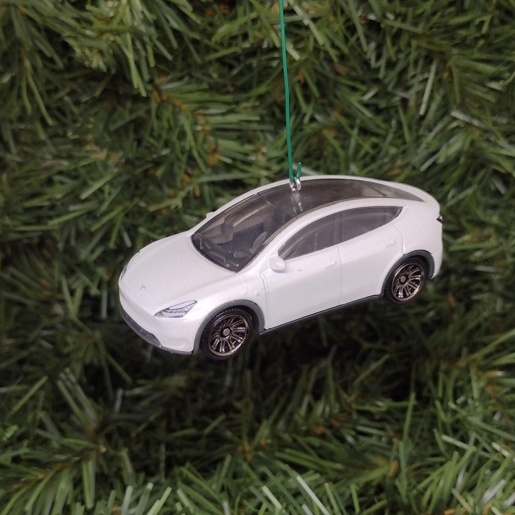 Tesla Model Y Ornament Christmas Gift Unique Car Xmas Tree Decoration Elon Musk EV