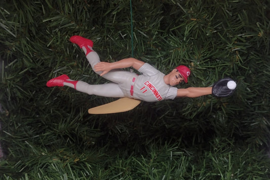 Barry Larkin CINCINNATI REDS Ornament Christmas Tree Decoration MLB Baseball Figure Unique Gift Idea