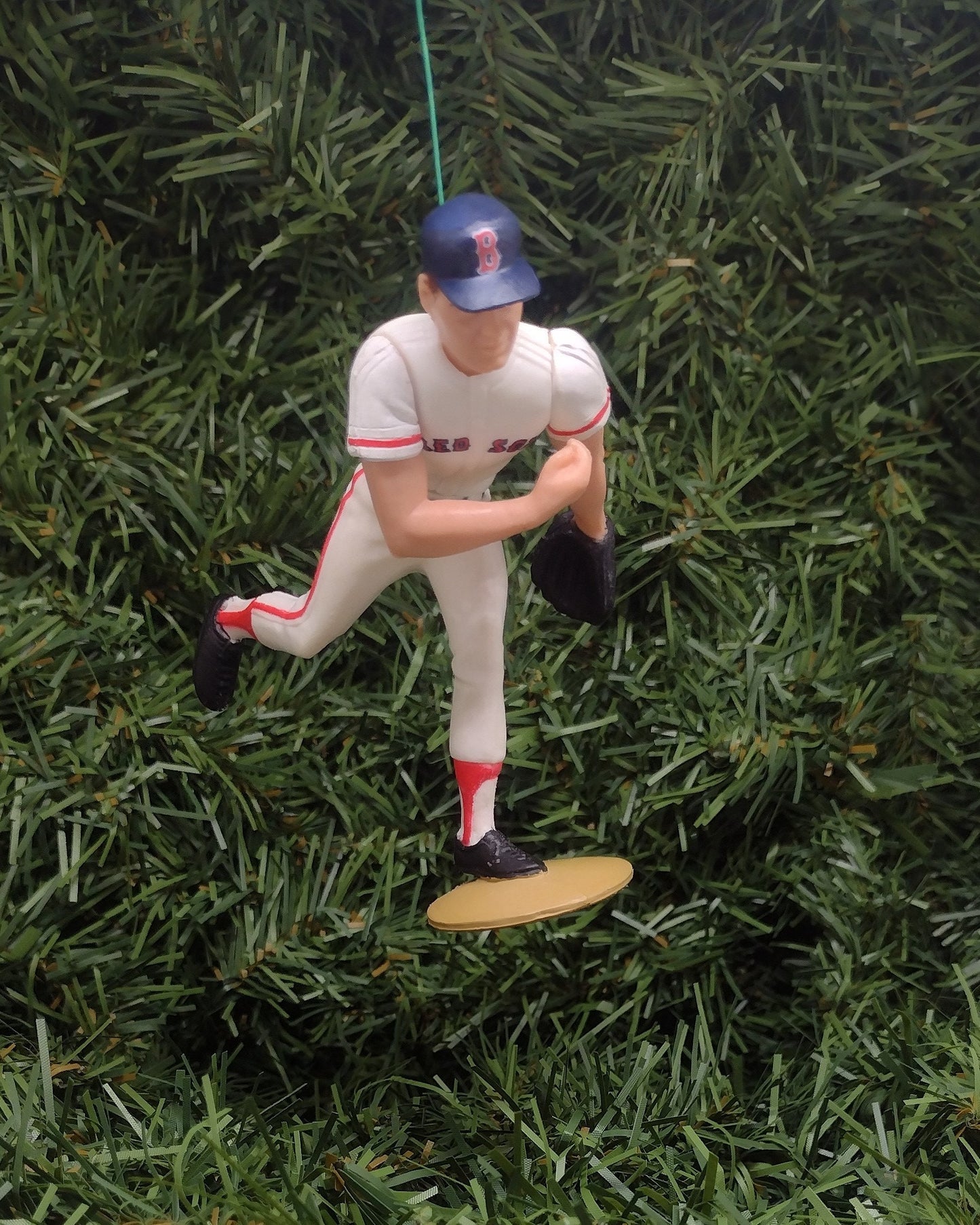 Roger Clemens BOSTON RED SOX ornament Christmas tree decoration Unique Xmas gift idea mlb baseball figure