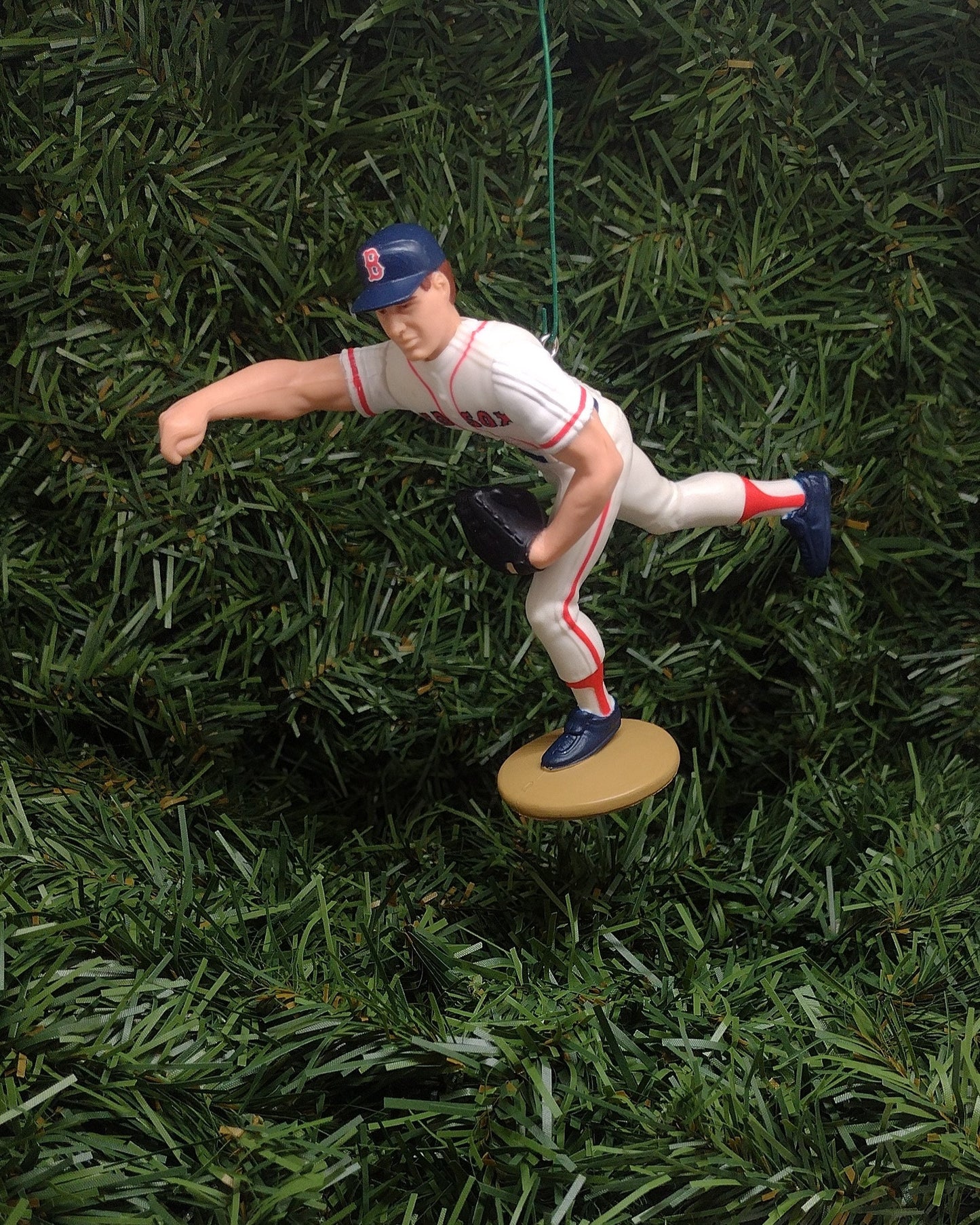 Roger Clemens BOSTON RED SOX ornament Christmas tree decoration Unique Xmas gift idea mlb baseball figure