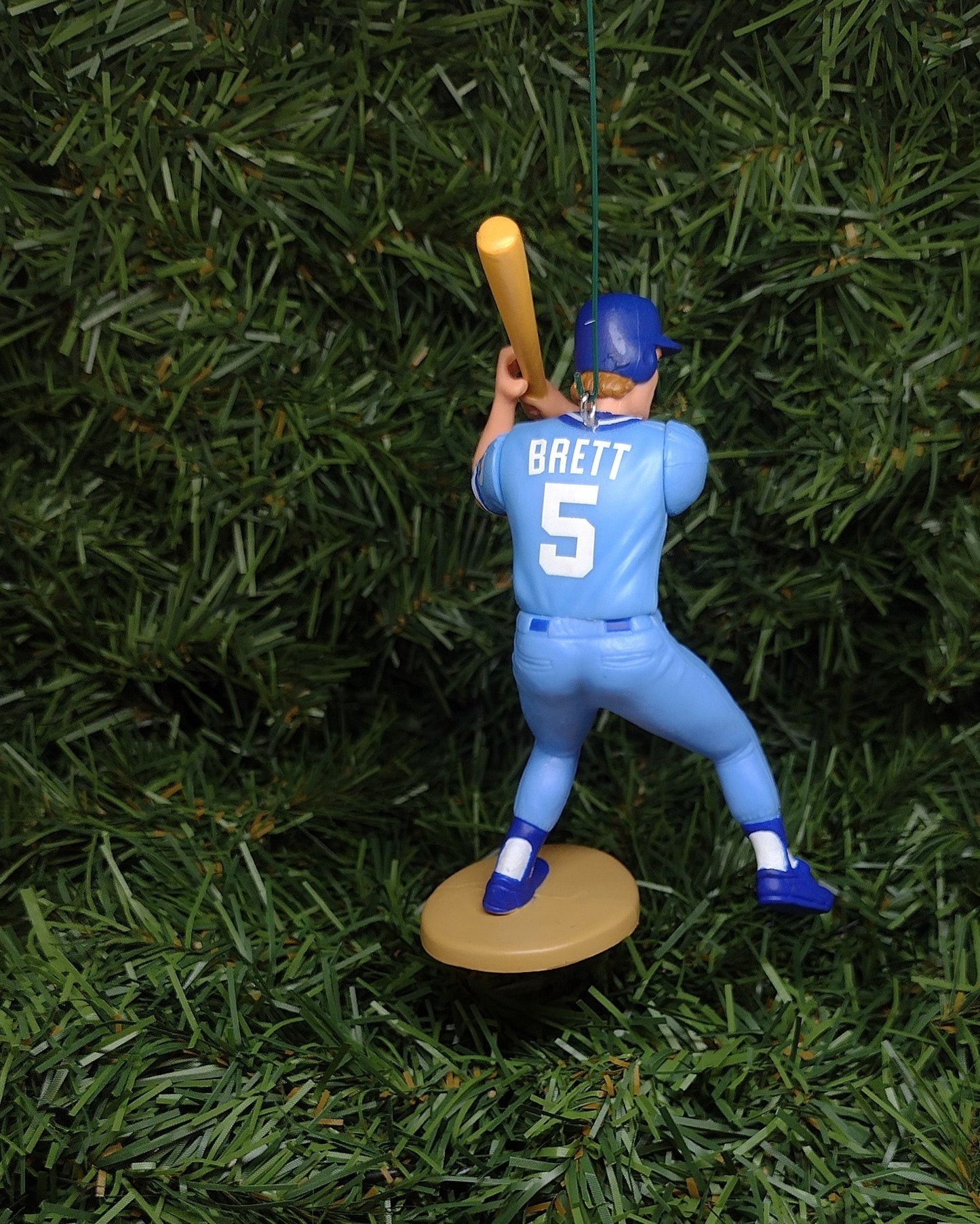 George Brett KANSAS CITY ROYALS Christmas tree ornament mlb baseball xmas figure unique gift idea