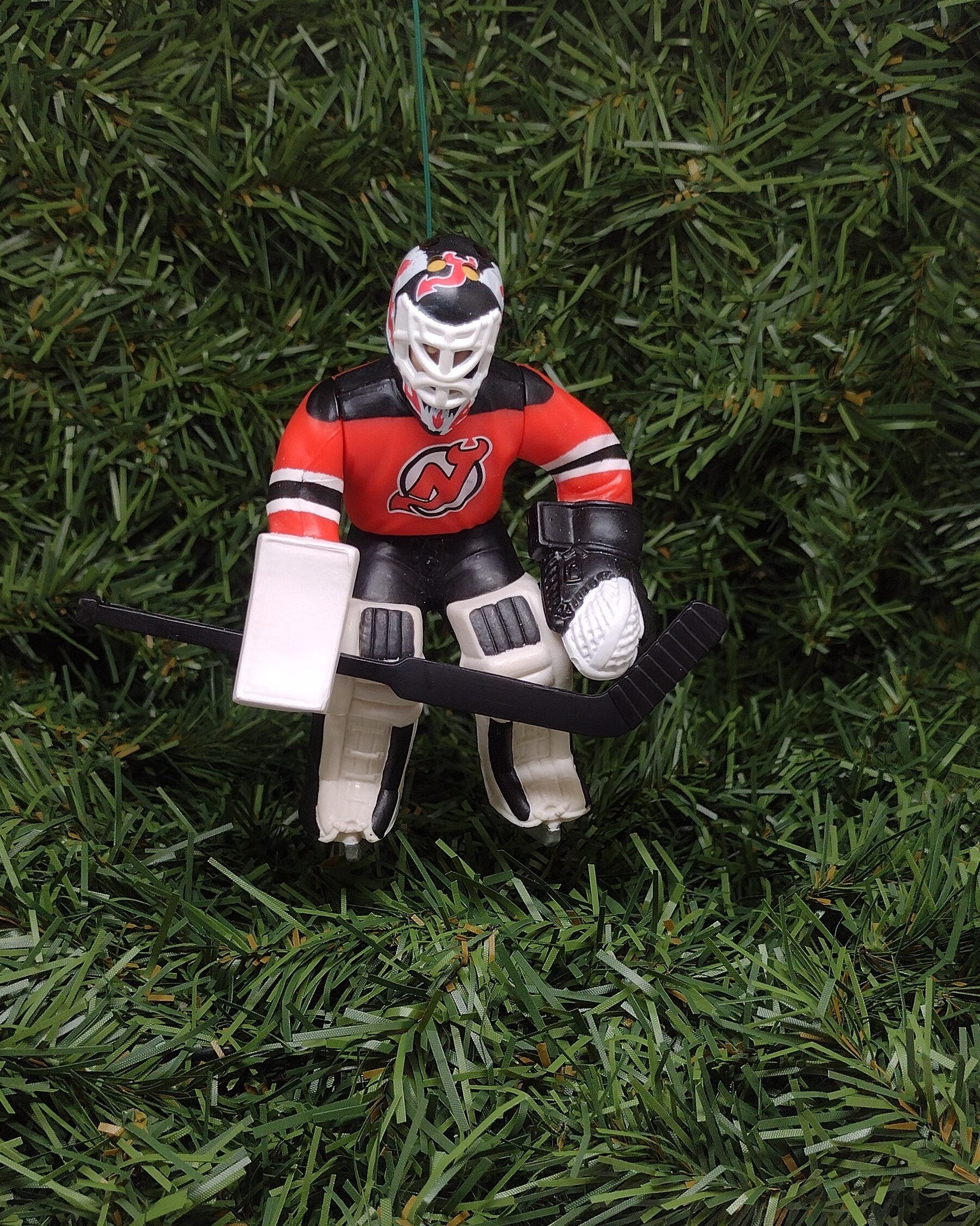 NEW JERSEY DEVILS Ornament Martin Brodeur Scott Stevens Stephane Richer Cory Schneider nhl hockey unique Christmas gift