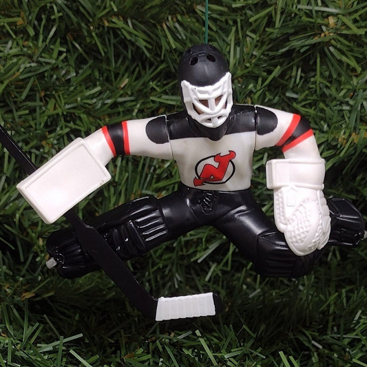 NEW JERSEY DEVILS NHL Ornament Martin Brodeur Scott Stevens Stephane Richer Cory Schneider Christmas Gift Hockey Figure