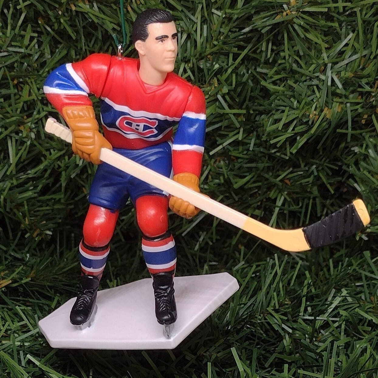 MONTREAL CANADIANS Ornament Maurice "Rocket" Richard 8x Staley Cup Champion Christmas Tree Decoration nhl hockey