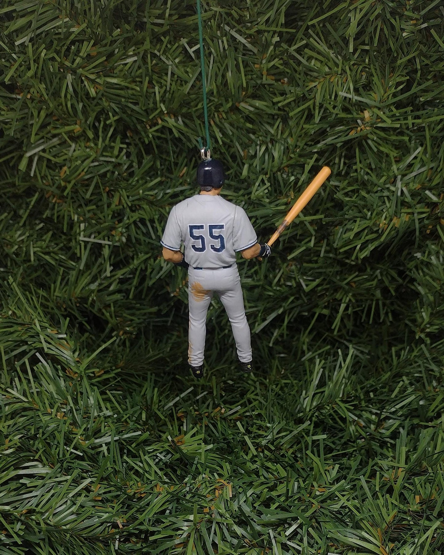 New York Yankee Ornament Hideki Matsui Christmas Gift Idea MLB Baseball Figure Xmas Tree Decoration