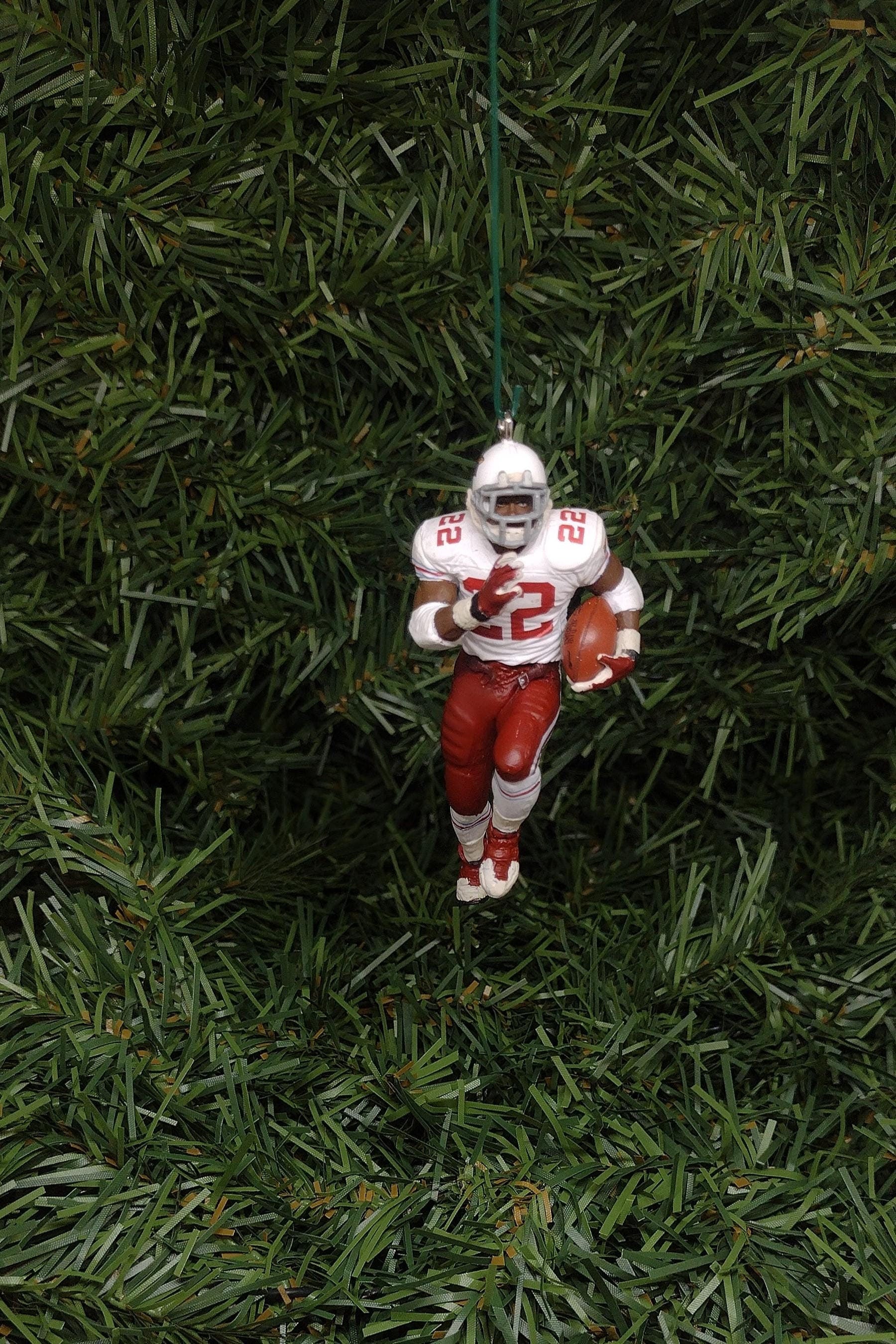 ARIZONA CARDINALS Christmas ornaments Emmitt Smith/Simeon Rice/Eric Swann/Plummer xmas NFL football figure unique gift idea Phoenix