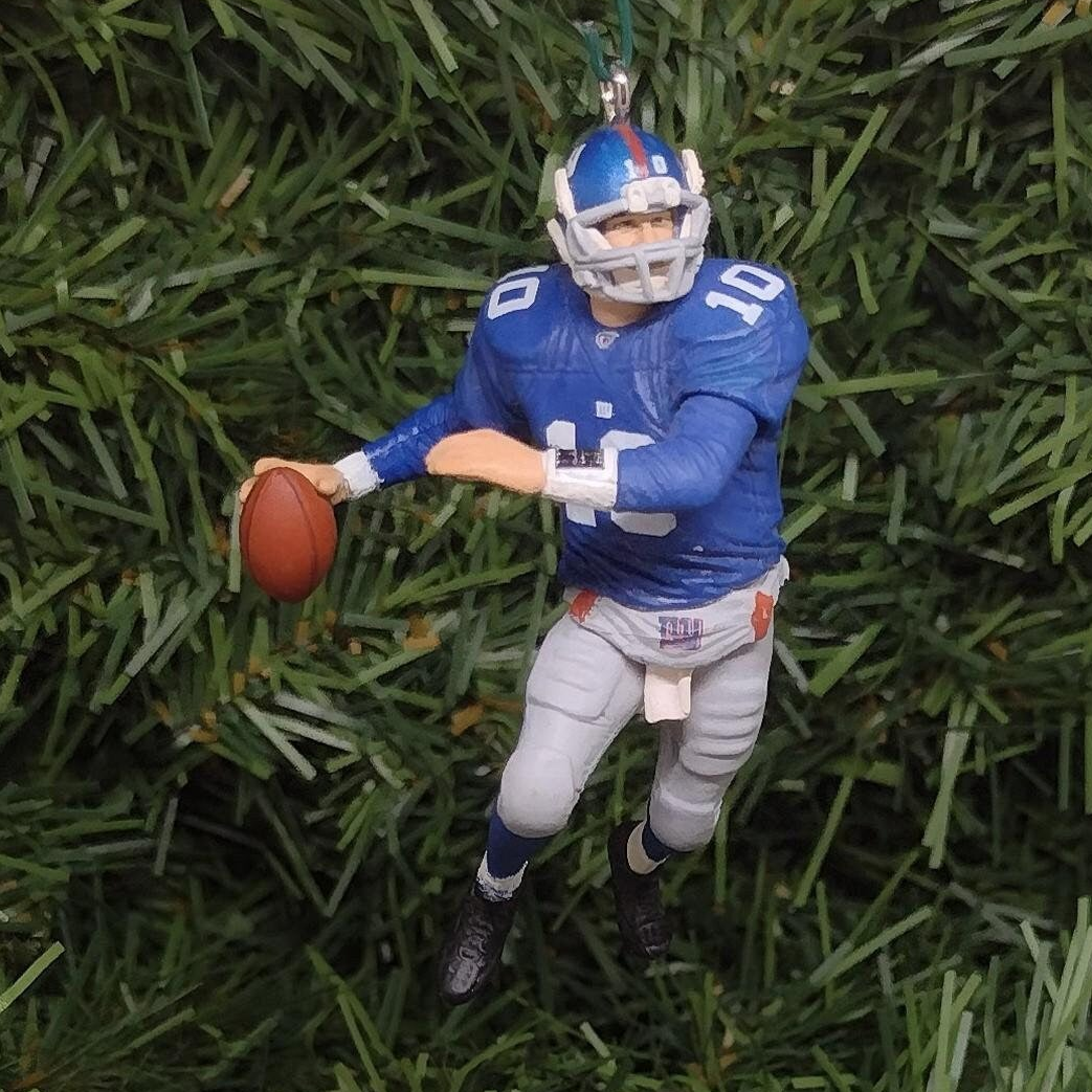 NEW YORK GIANTS Ornament Eli Manning Christmas Tree Decoration Unique Xmas Gift Idea Nfl football