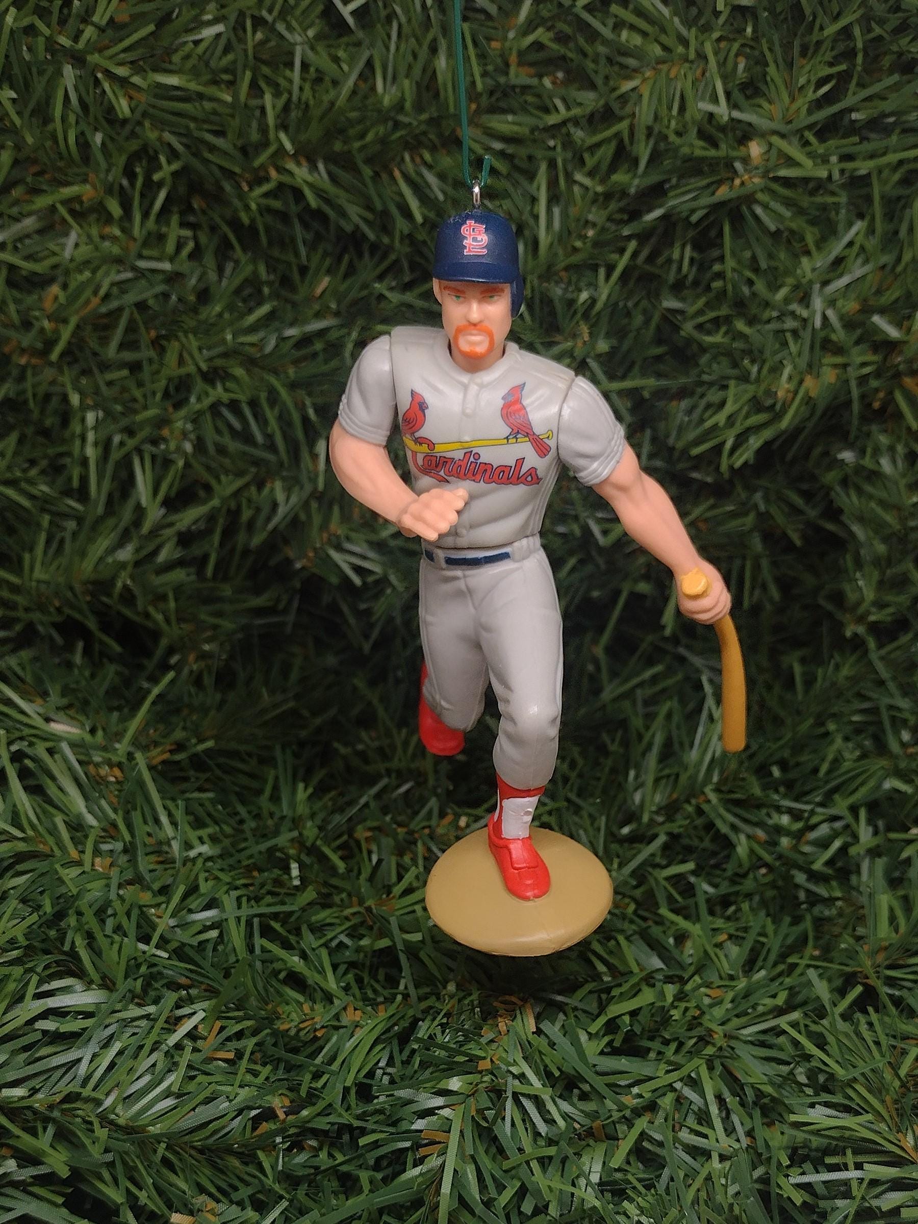 SAINT LOUIS CARDINALS Ornaments Christmas Tree Decoration Mark McGwire Todd Worrell Unique Xmas Gift Idea Mlb Baseball figure